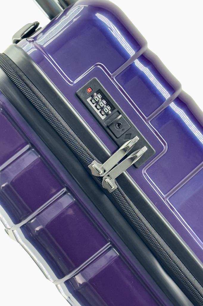 Kabin Boy %100 Polikarbon Valiz Parlak Lacivert 1807