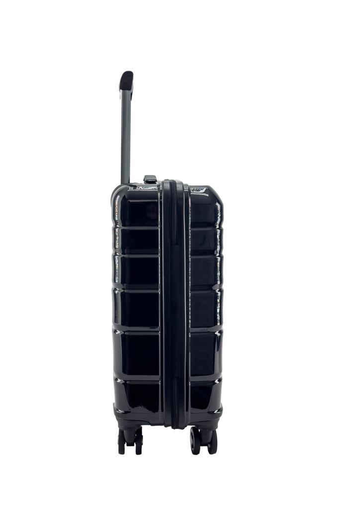 Kabin Boy %100 Polikarbon Valiz Parlak Siyah 1807