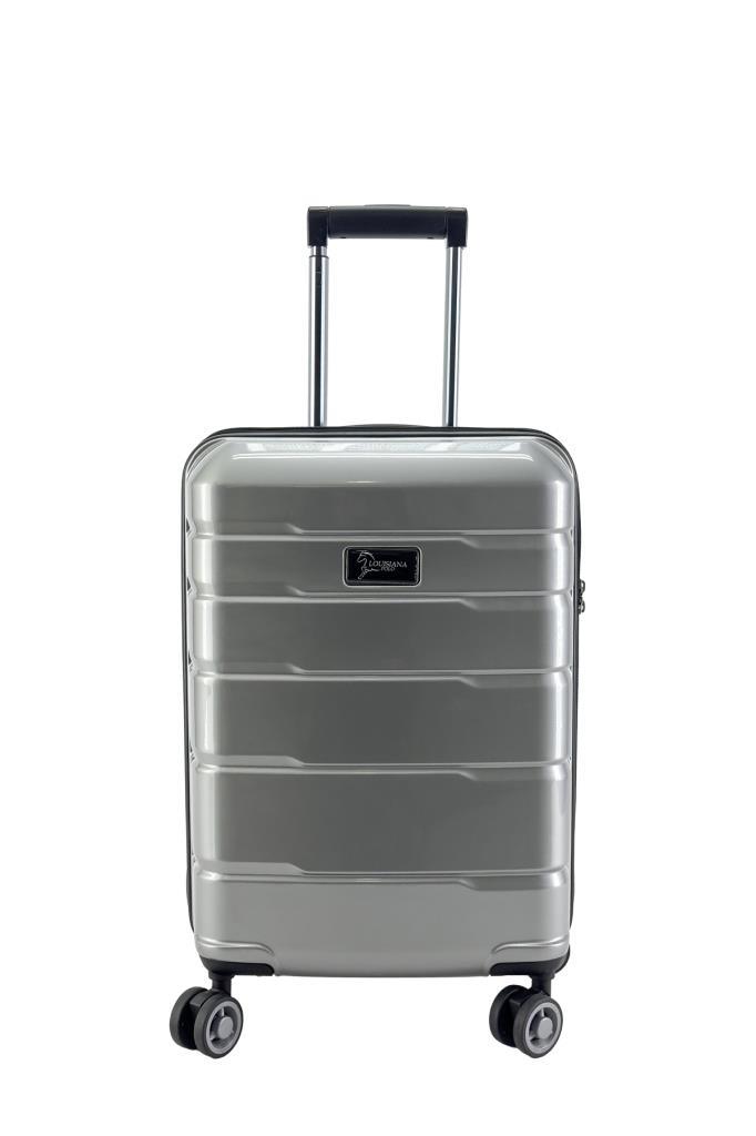 Kabin Boy %100 Polikarbon Valiz Parlak Gri 1807