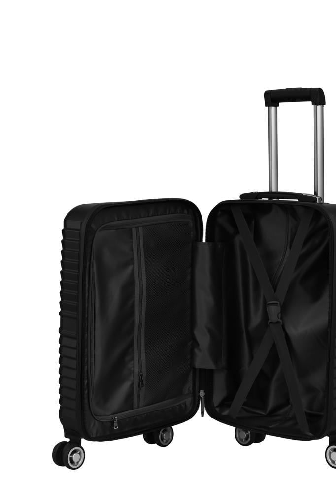 Kabin Boy %100 Polikarbon Valiz Siyah 1811