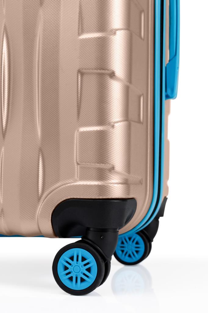 Kabin Boy Valiz 4x2 Teker Altın 1167