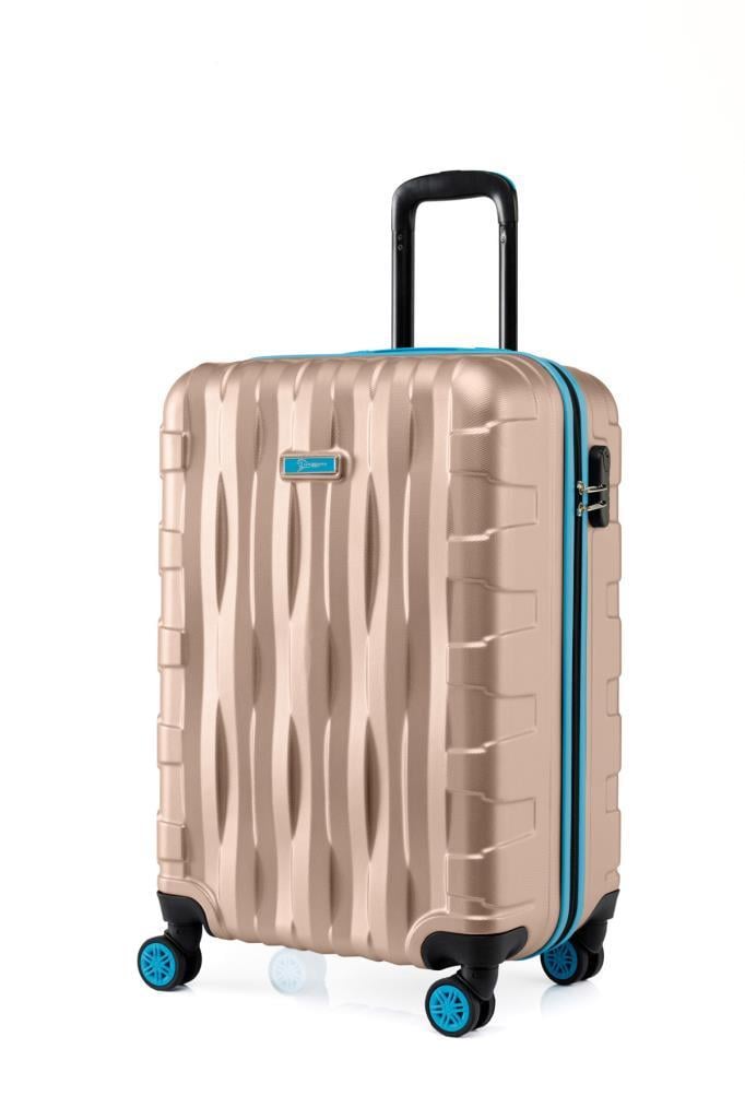 Kabin Boy Valiz 4x2 Teker Altın 1167