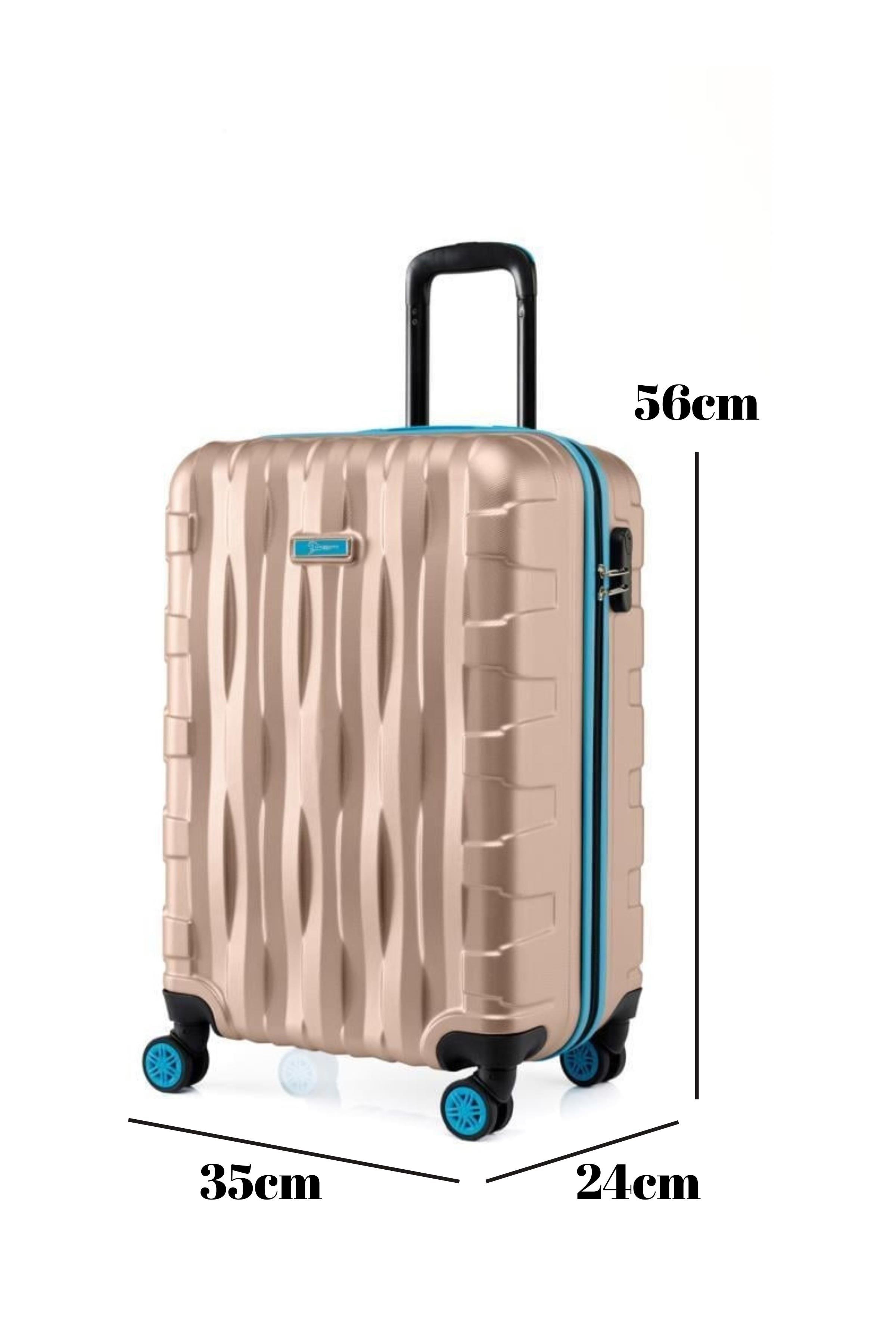 Kabin Boy Valiz 4x2 Teker Altın 1167