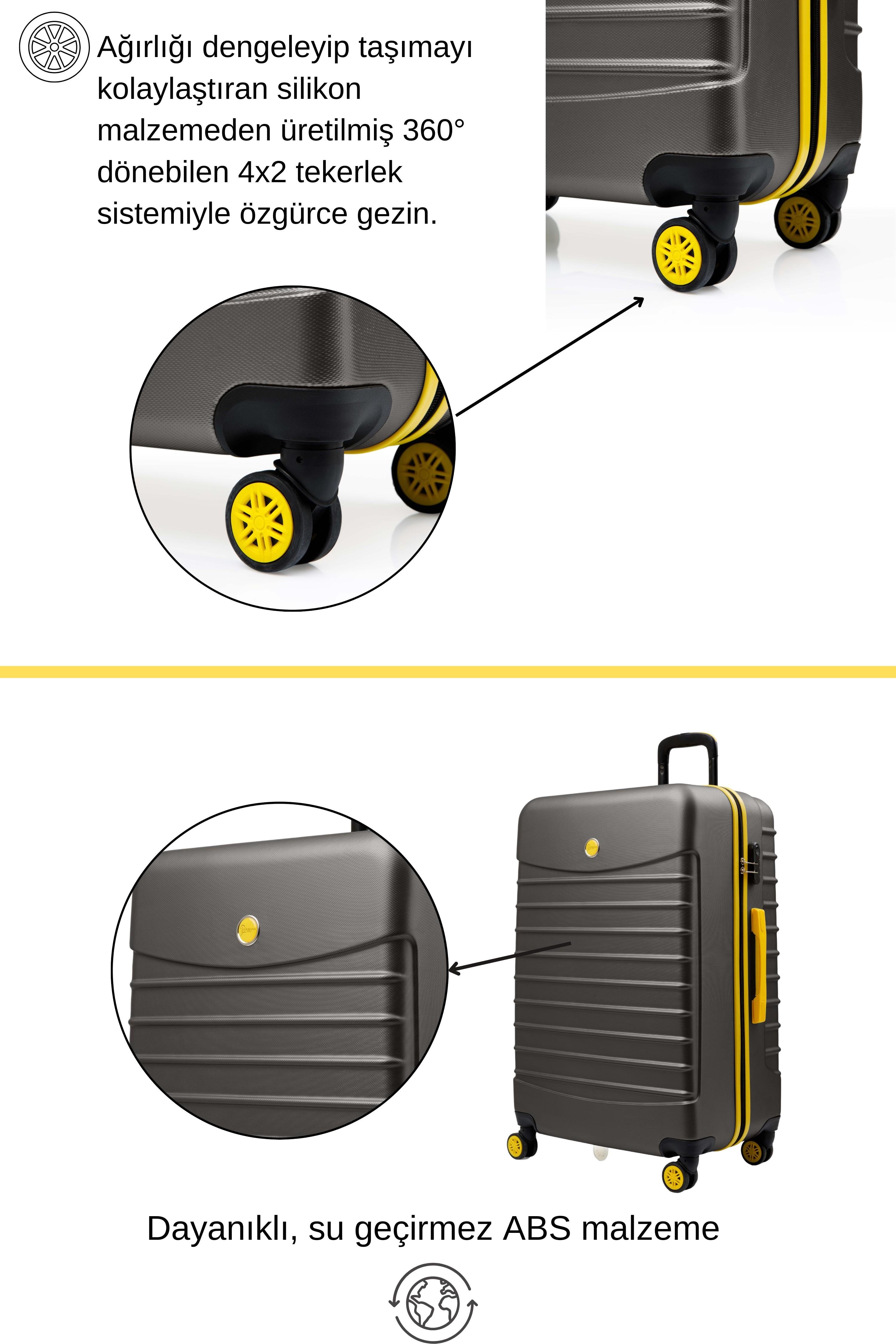 Kabin Boy Valiz 4x2 Teker Antrasit 1168