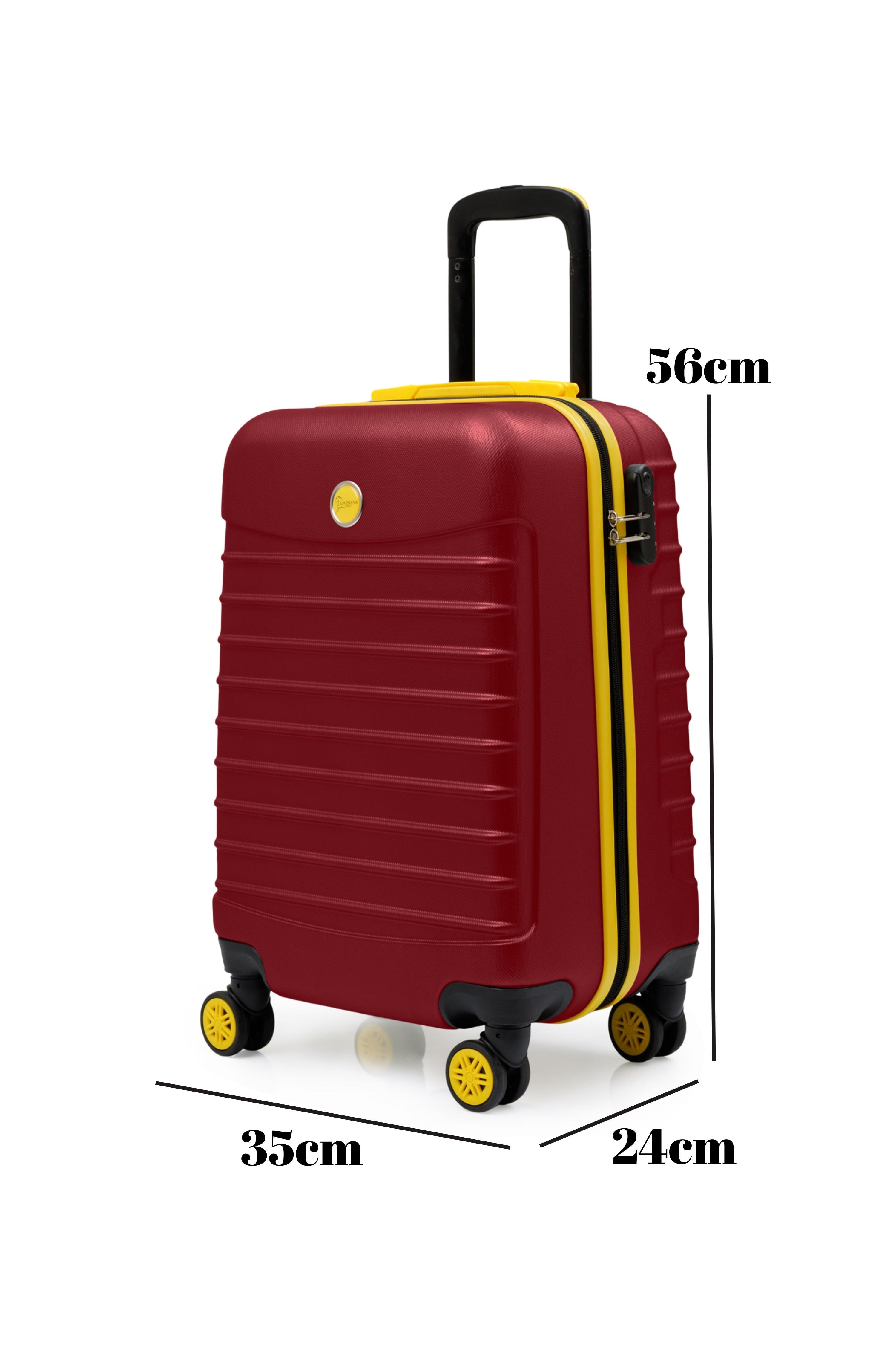 Kabin Boy Valiz 4x2 Teker Bordo 1168