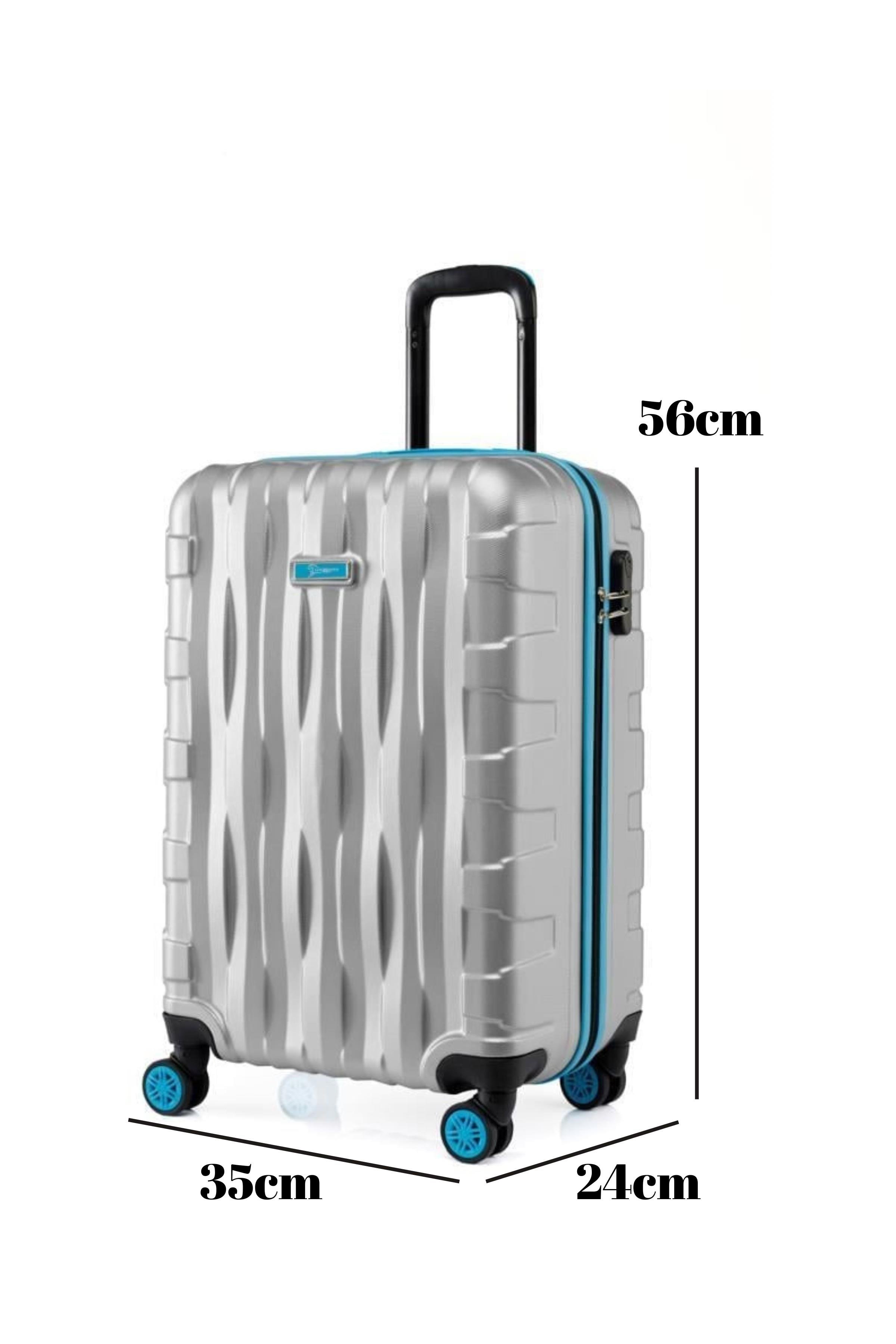 Kabin Boy Valiz 4x2 Teker Gri 1167