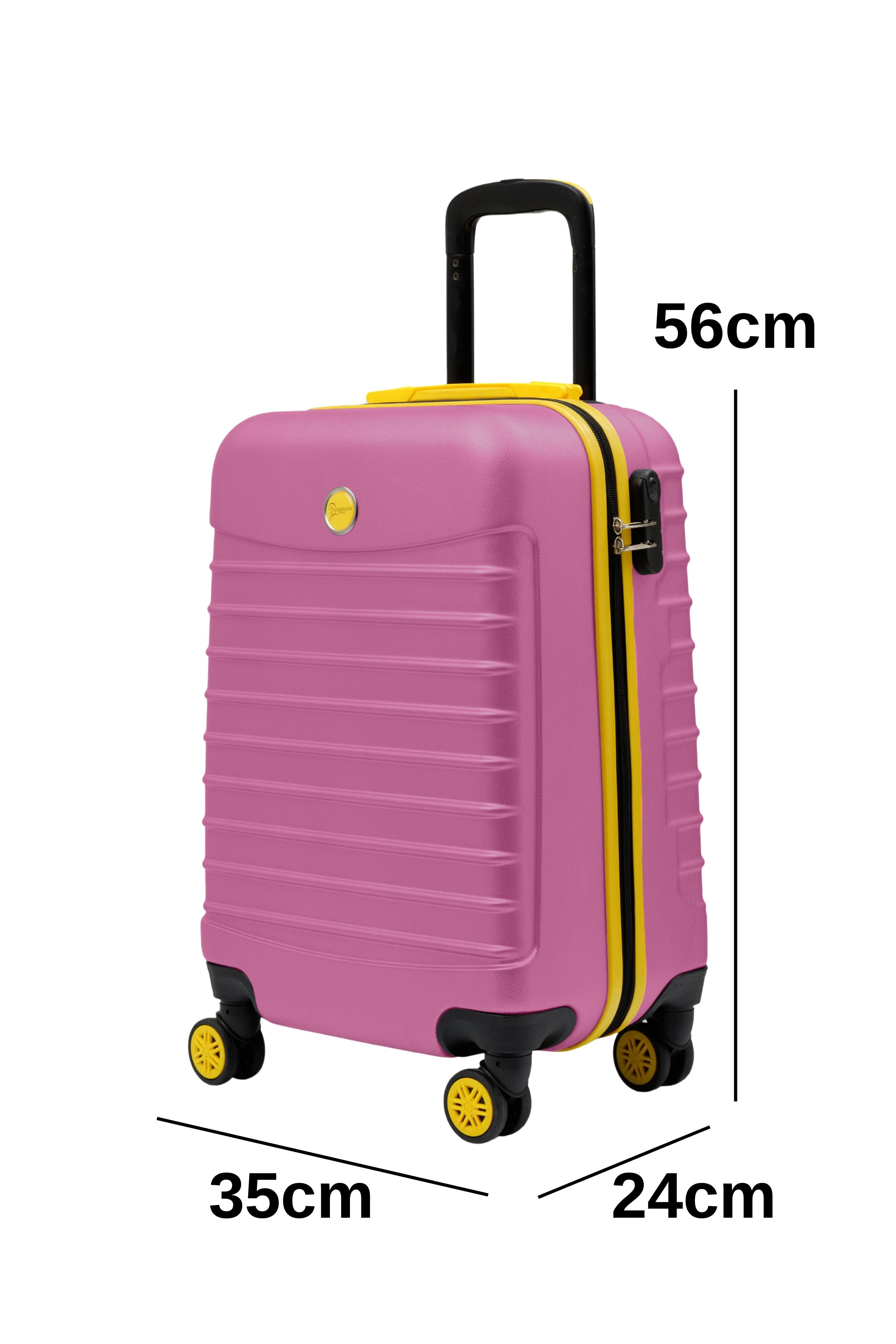 Kabin Boy Valiz 4x2 Teker Pembe 1168