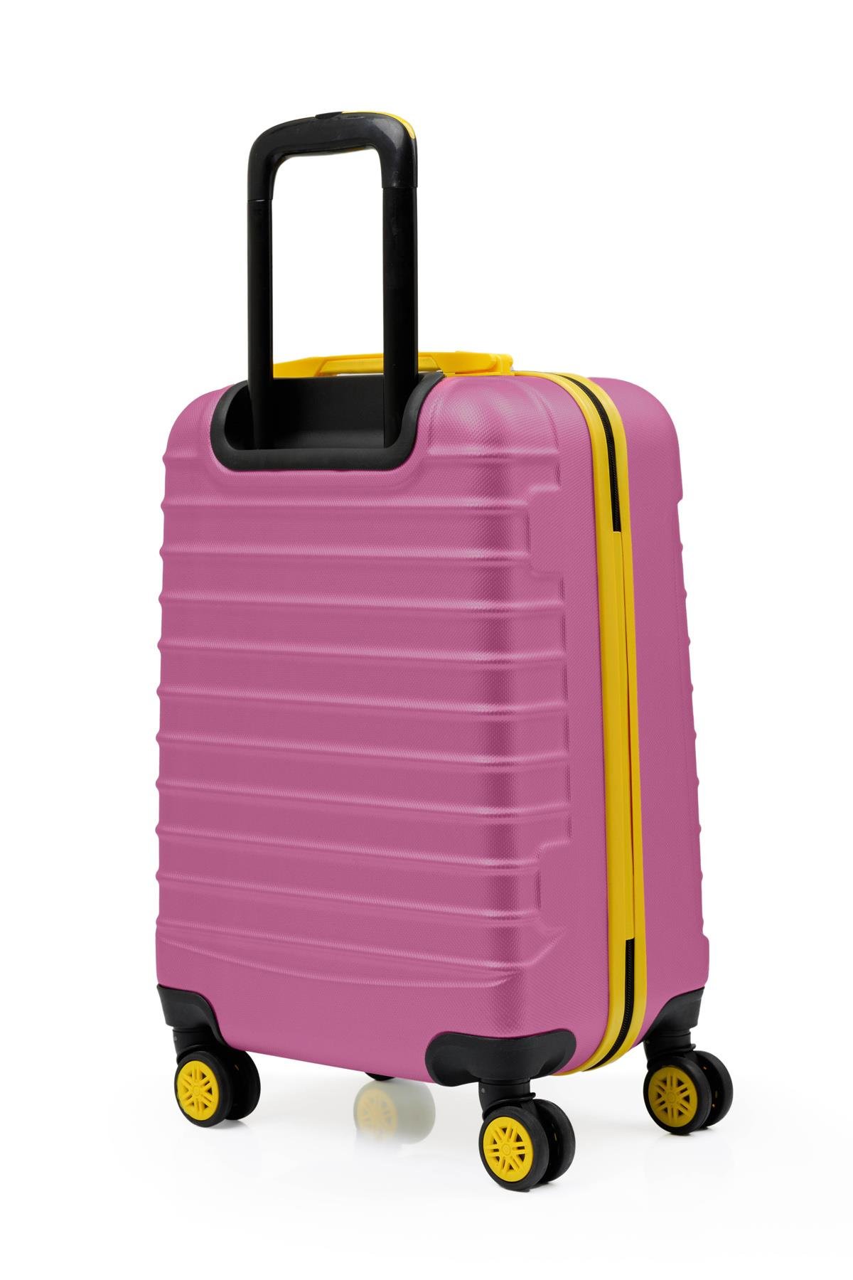 Kabin Boy Valiz 4x2 Teker Pembe 1168