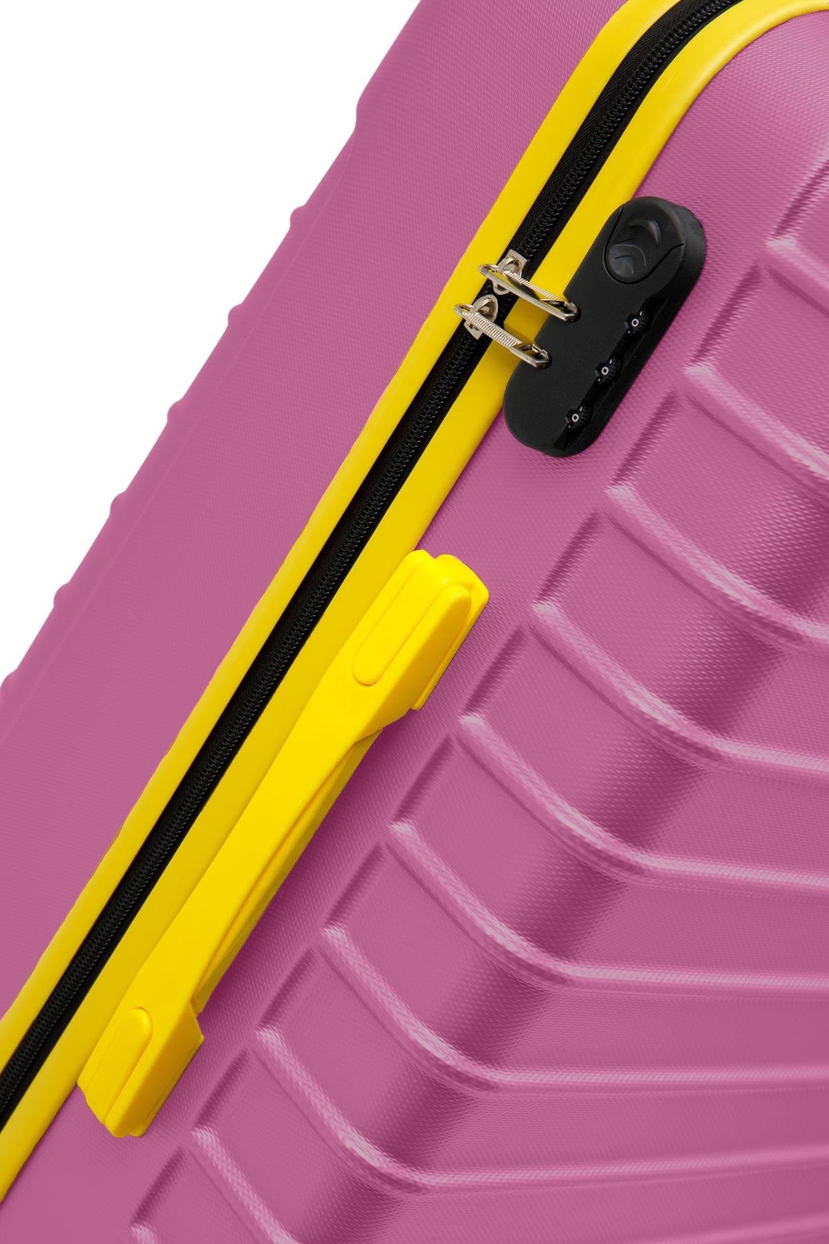 Kabin Boy Valiz 4x2 Teker Pembe 1168