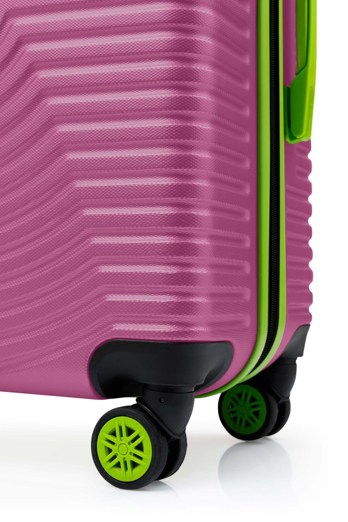 Kabin Boy Valiz 4x2 Teker Pembe 1169