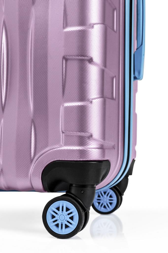 Kabin Boy Valiz 4x2 Teker Rose 1167