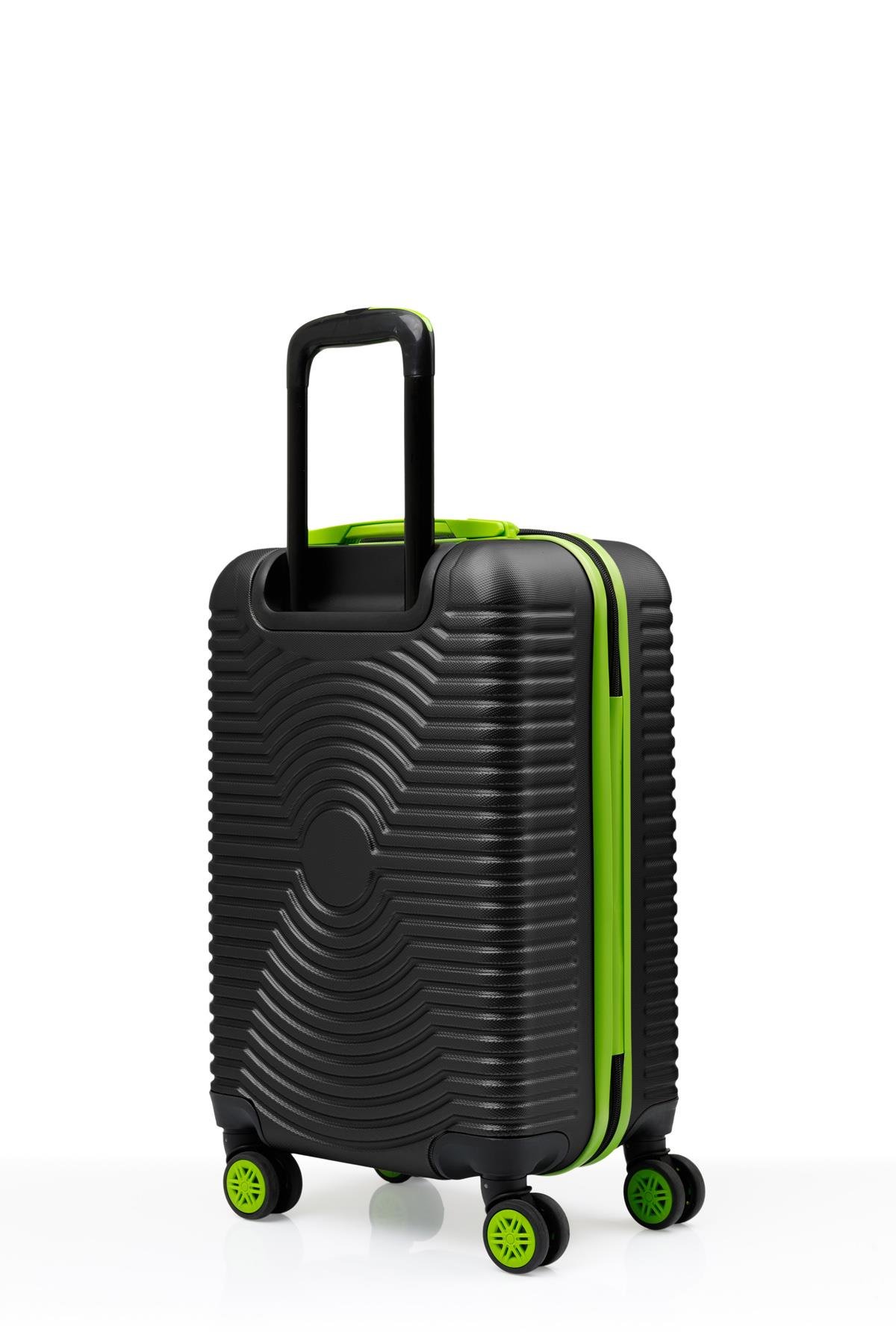 Kabin Boy Valiz 4x2 Teker Siyah 1169