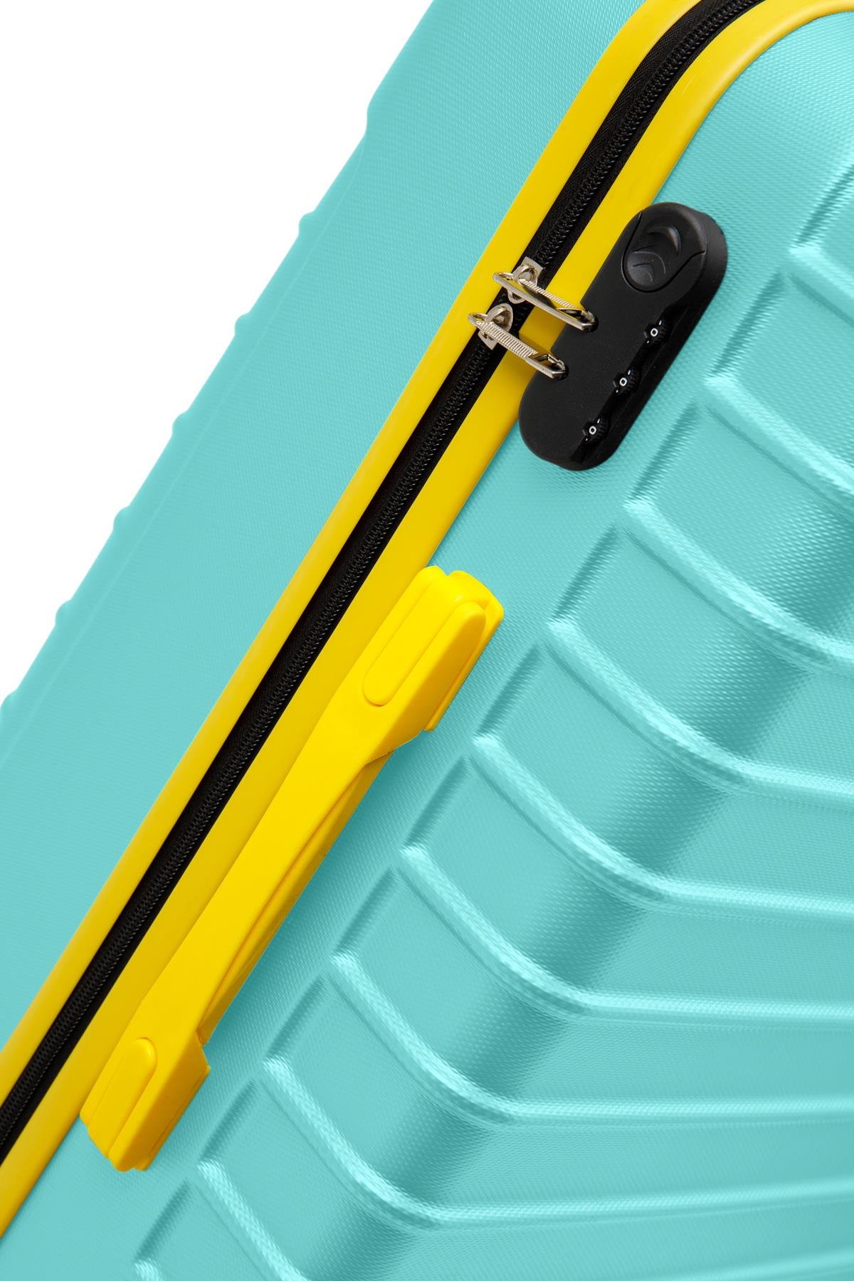 Kabin Boy Valiz 4x2 Teker Su Yeşili 1168