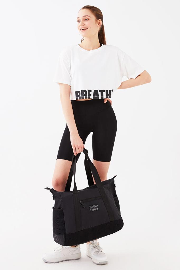 Kadın Spor Ve Seyahat Çantası Siyah 19272