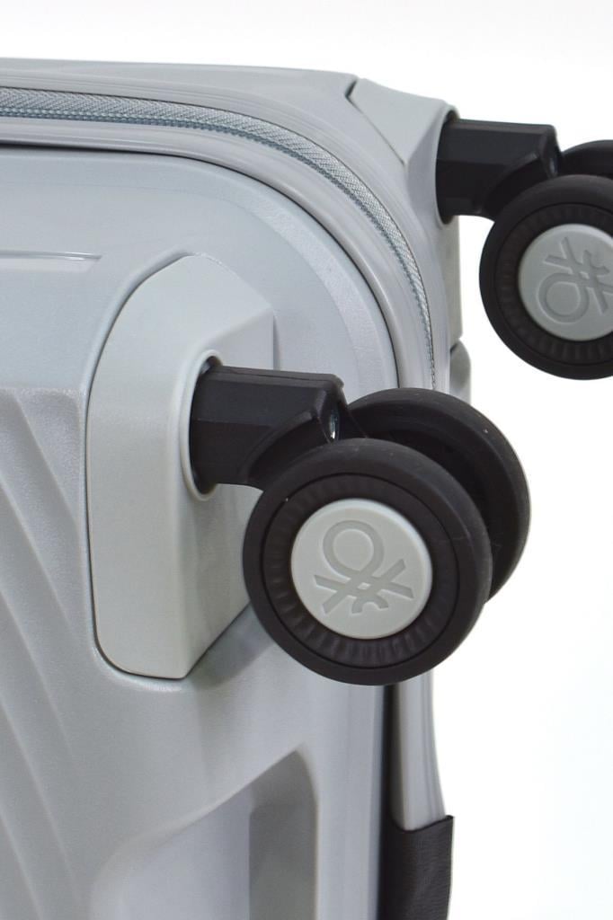 Kırılmaz Polipropilen 2'li Valiz Seti Büyük Boy - Orta Boy Gri BNT2000