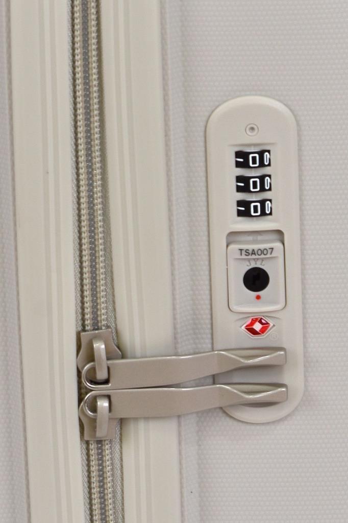 Kırılmaz Polipropilen 2'li Valiz Seti Büyük Boy - Kabin Boy Bej BNT1000