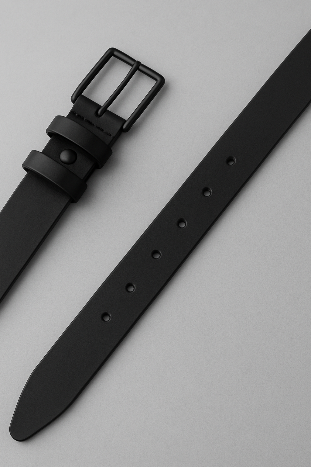 Kırılmaz Suni Deri Erkek Klasik Kemer Siyah 0153