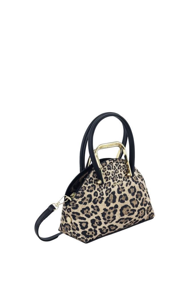 Kriste Bell Çapraz Askılı Kadın Çanta Leopar 7299