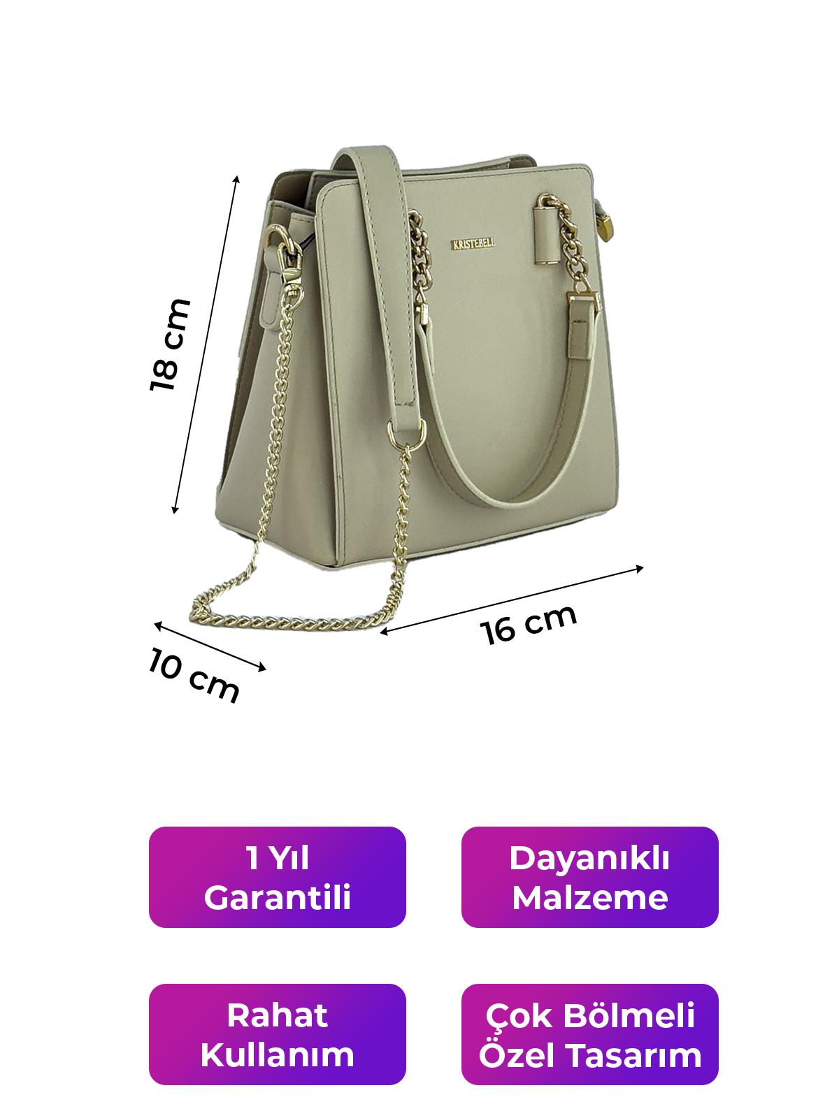 Kriste Bell Kadın Çanta Bej 7139