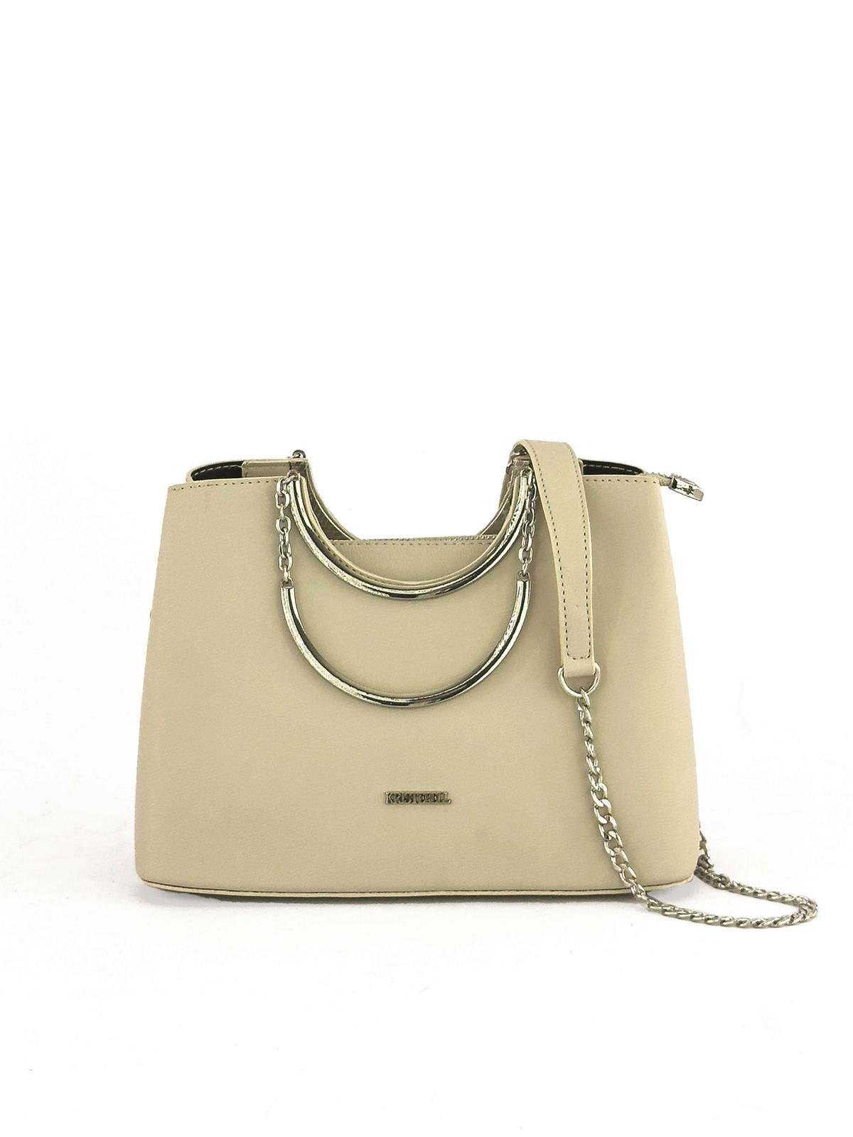 Kriste Bell Kadın Çanta Bej 7140