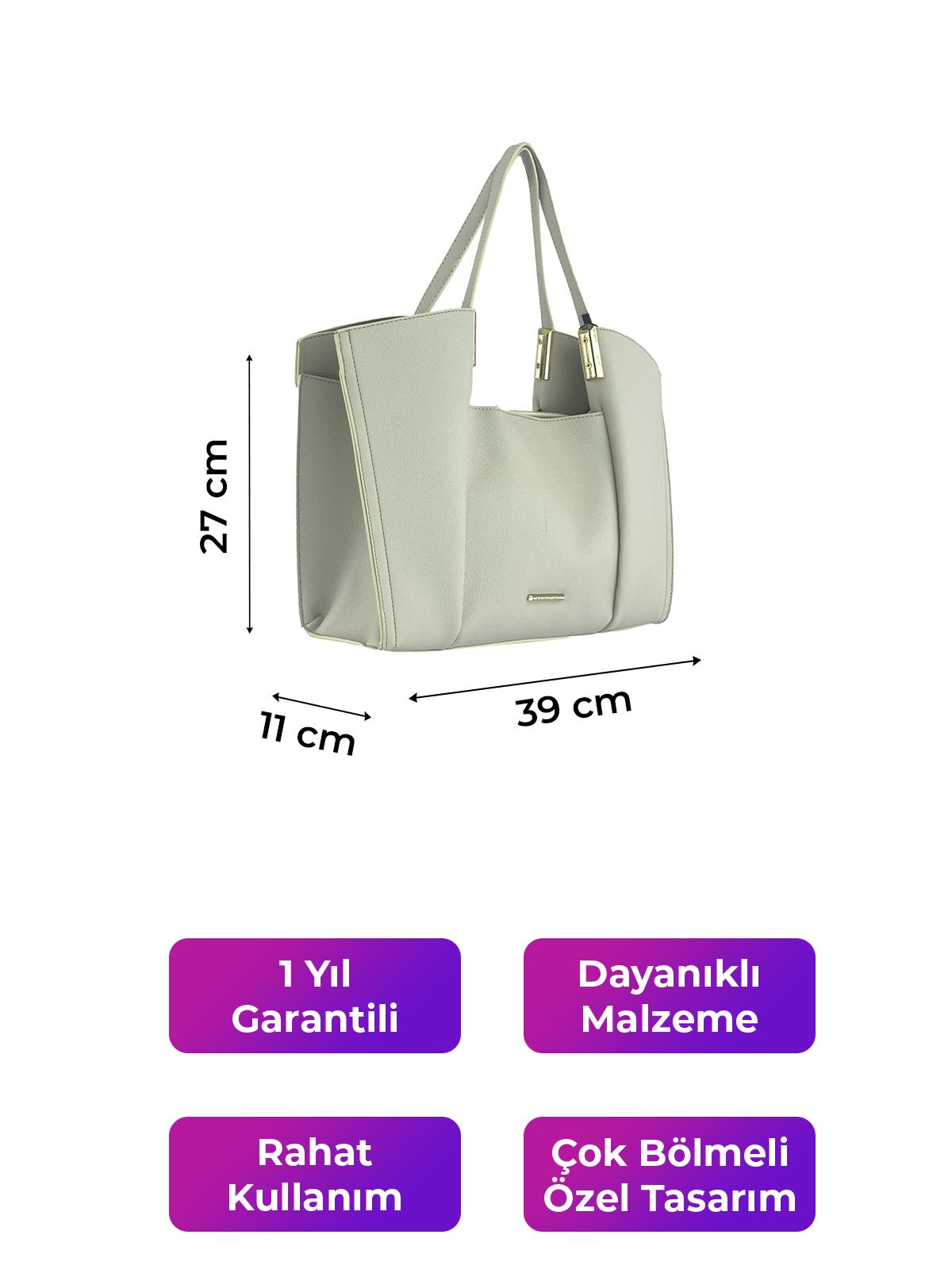 Kriste Bell Kadın Çanta Bej 7151