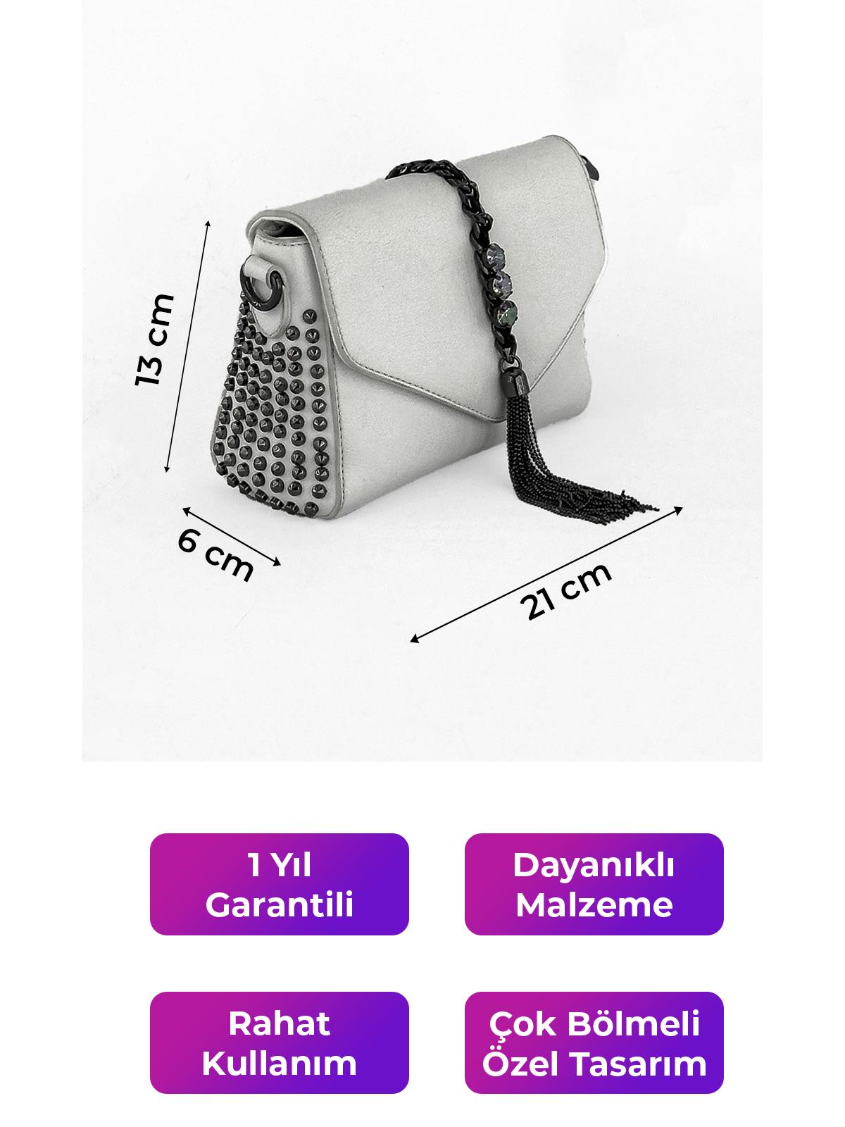 Kriste Bell Kadın Çanta Beyaz 26108