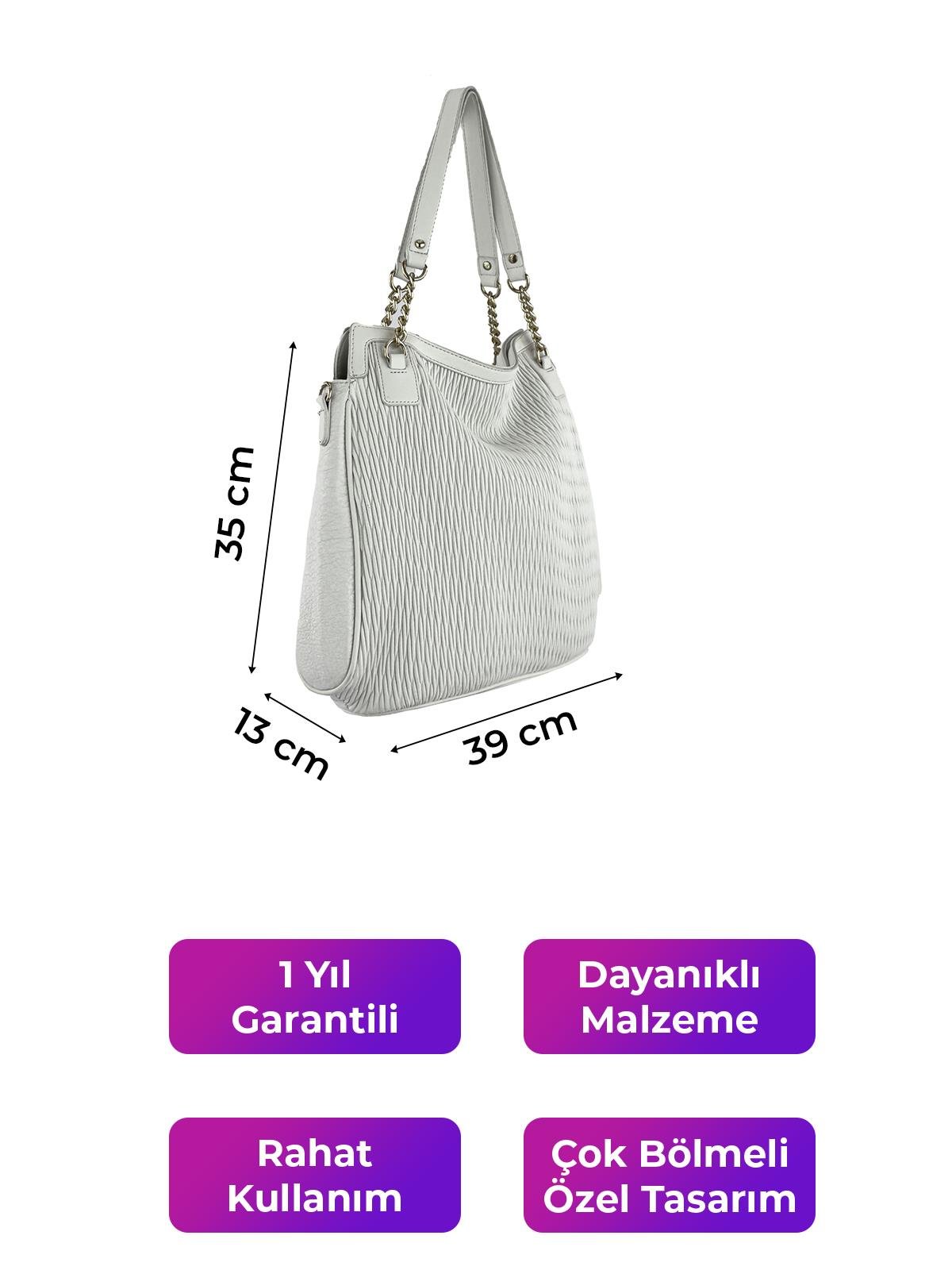 Kriste Bell Kadın Çanta Beyaz 26421