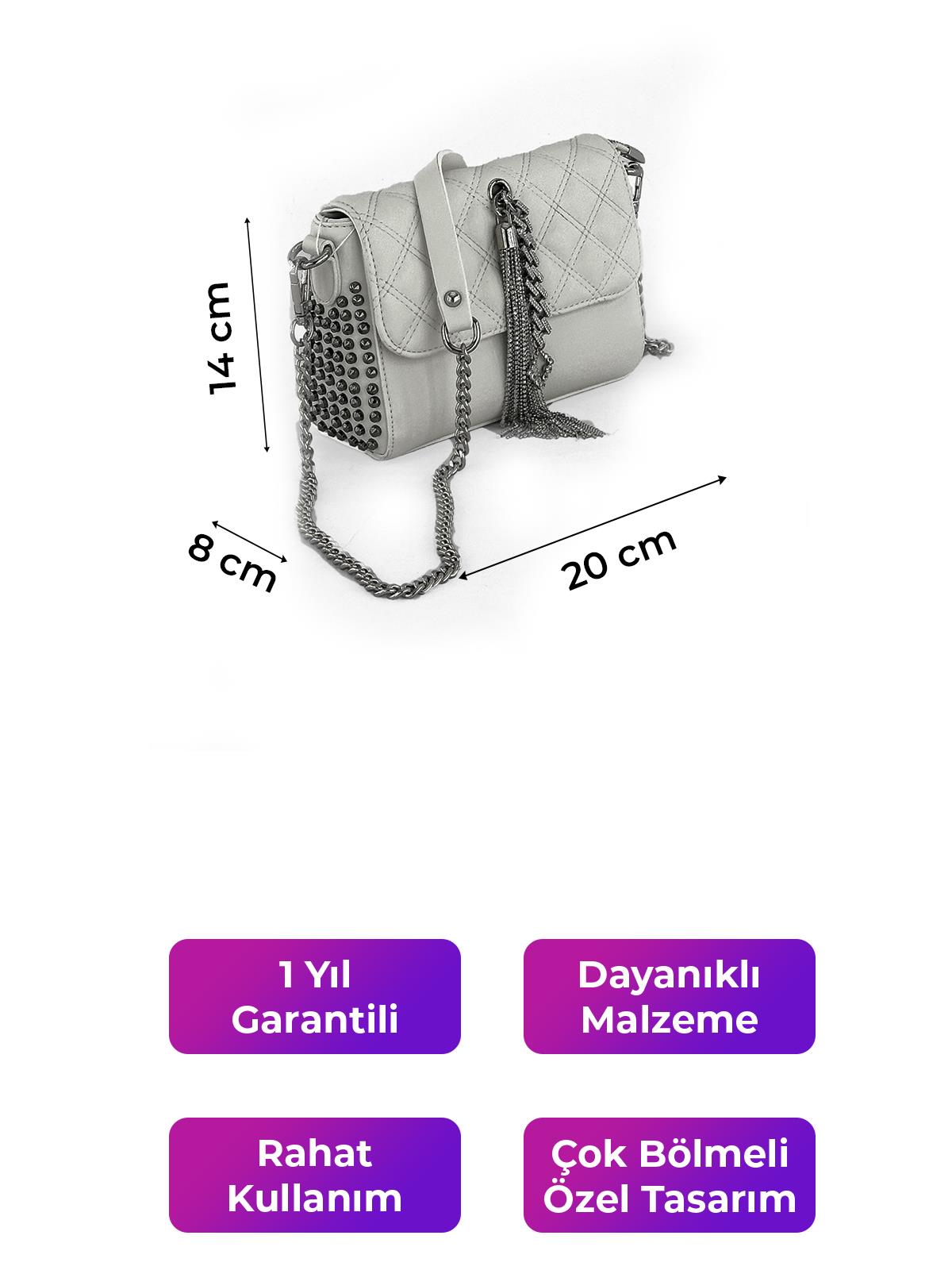 Kriste Bell Kadın Çanta Beyaz 26426