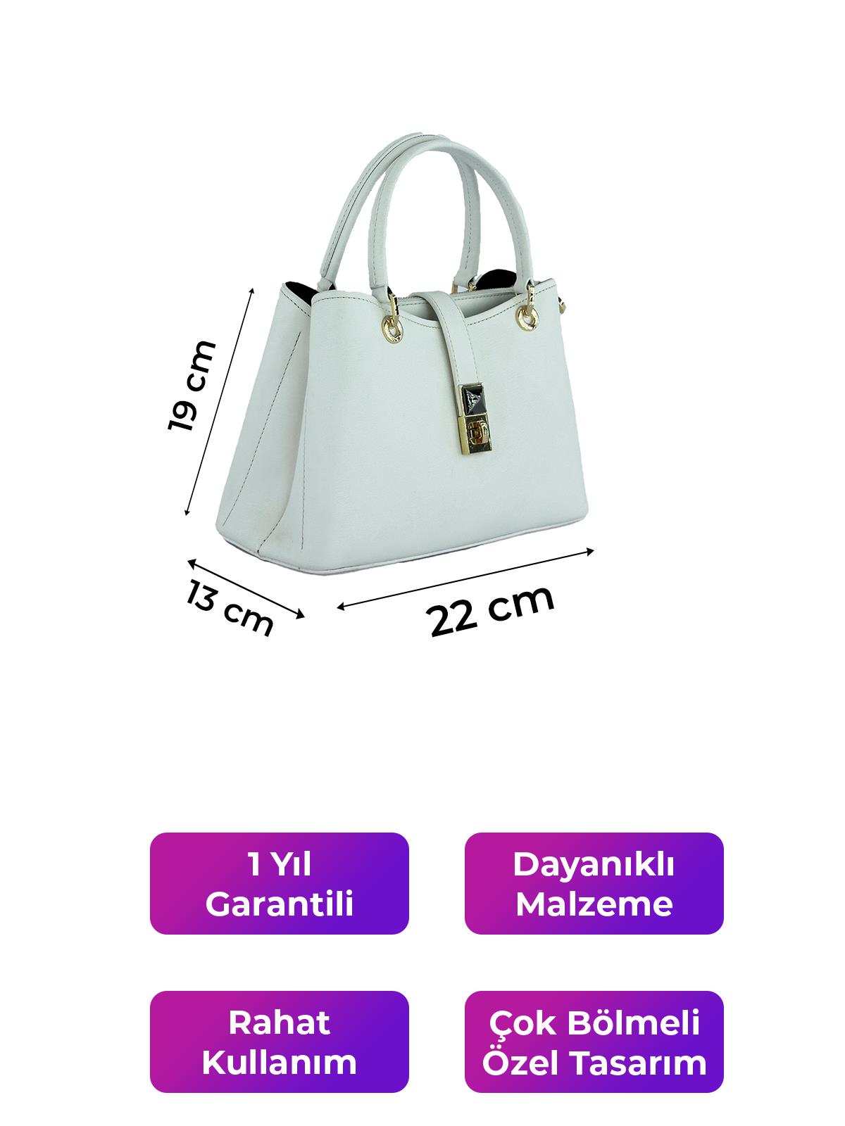 Kriste Bell Kadın Çanta Beyaz 6321