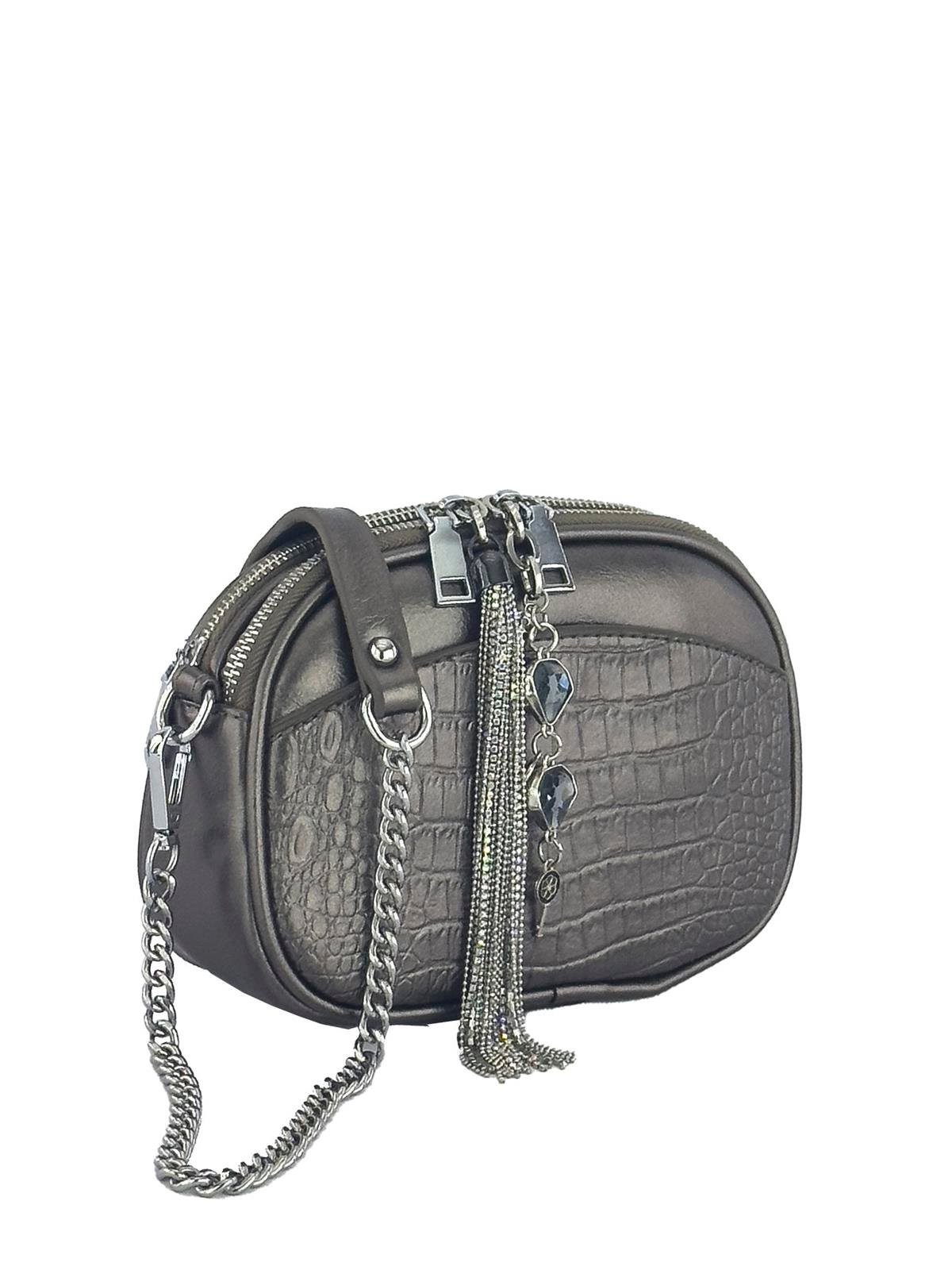 Kriste Bell Kadın Çanta Çapraz Askılı Pewter 26260