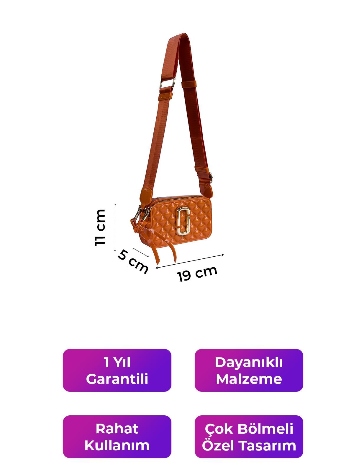 Kriste Bell Kadın Çanta Çapraz Askılı Turuncu 26398