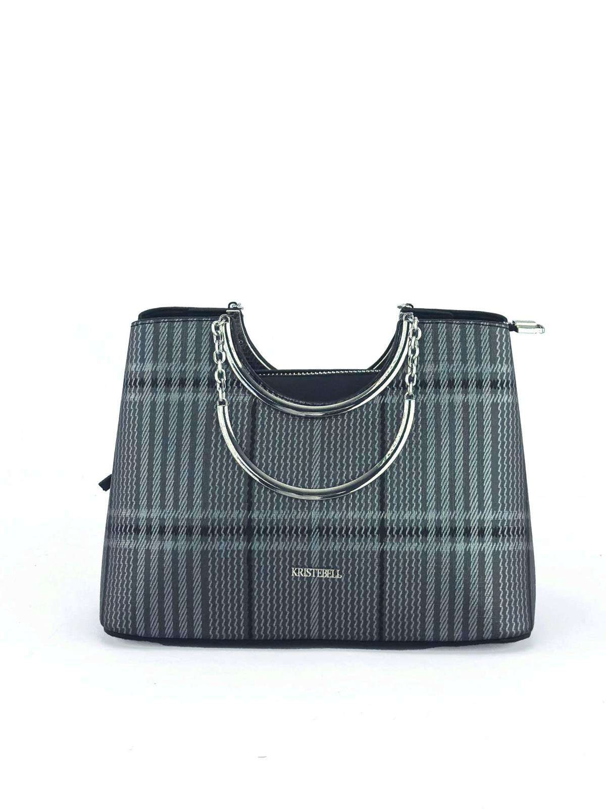 Kriste Bell Kadın Çanta Ekose Platin 7140