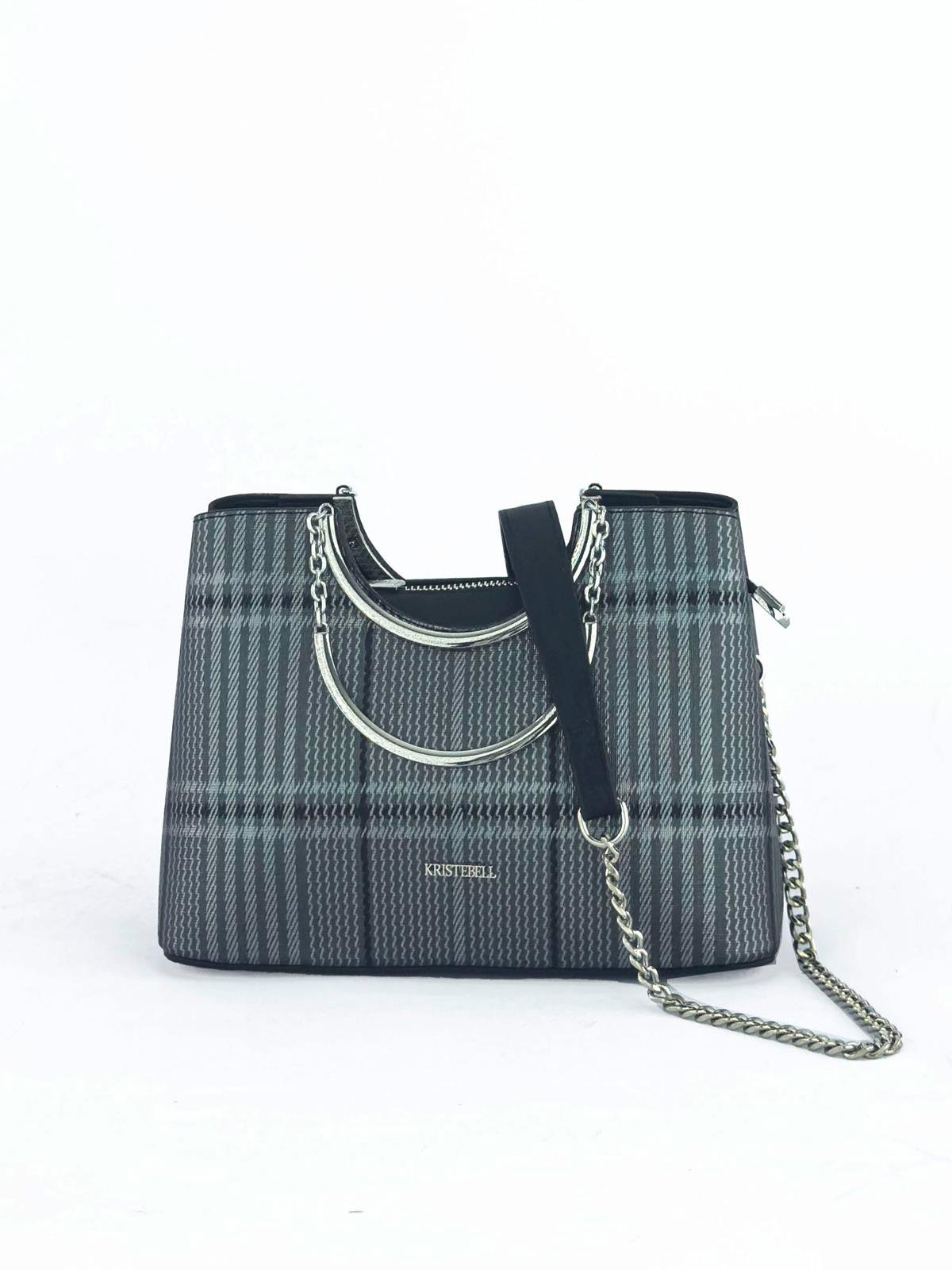 Kriste Bell Kadın Çanta Ekose Platin 7140