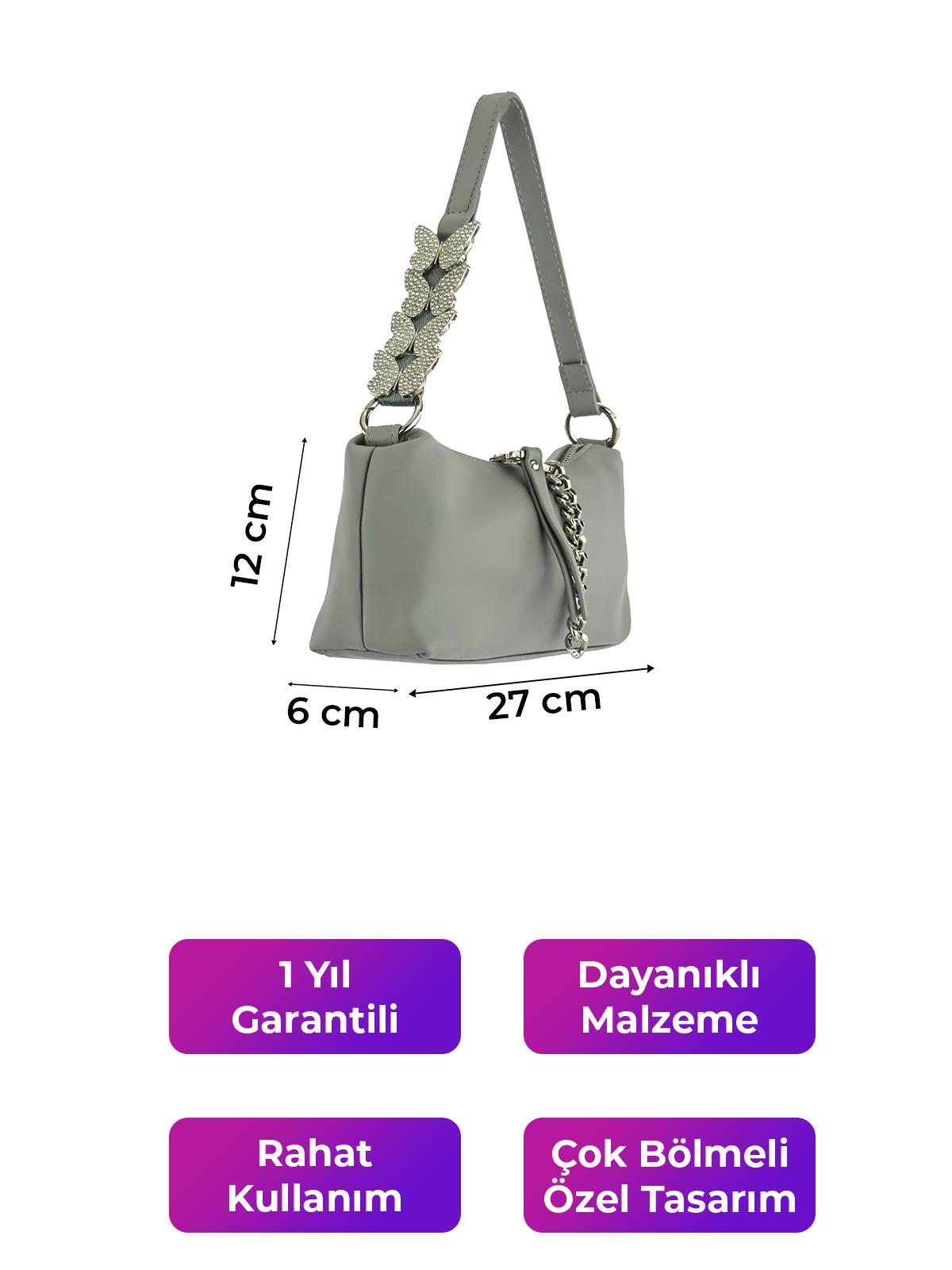 Kriste Bell Kadın Çanta Gri 26469