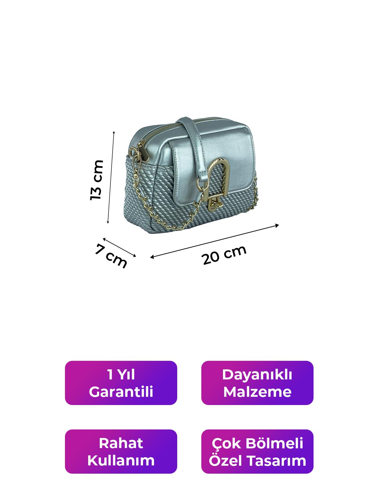 Kriste Bell Kadın Çanta Gümüş 26412