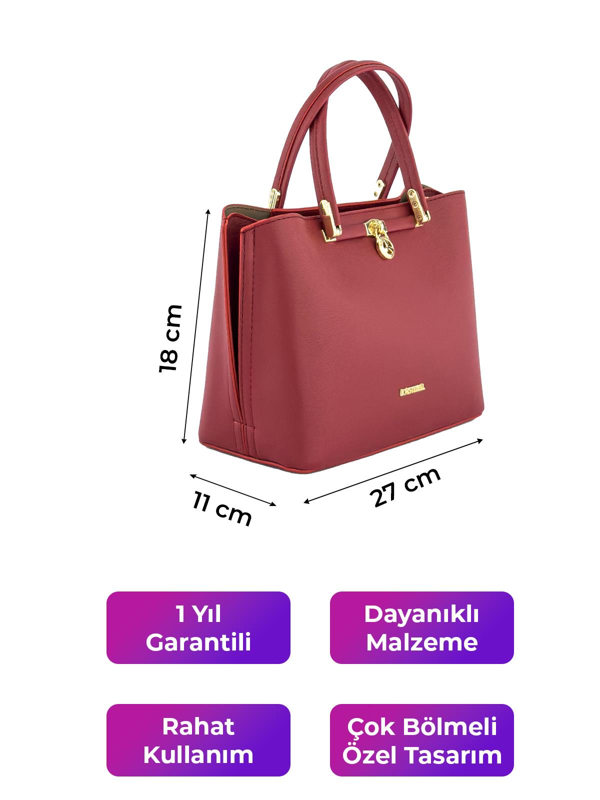 Kriste Bell Kadın Çanta Kırmızı 7190