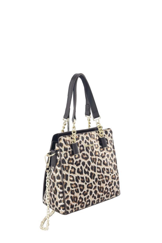 Kriste Bell Kadın Çanta Leopar 7139