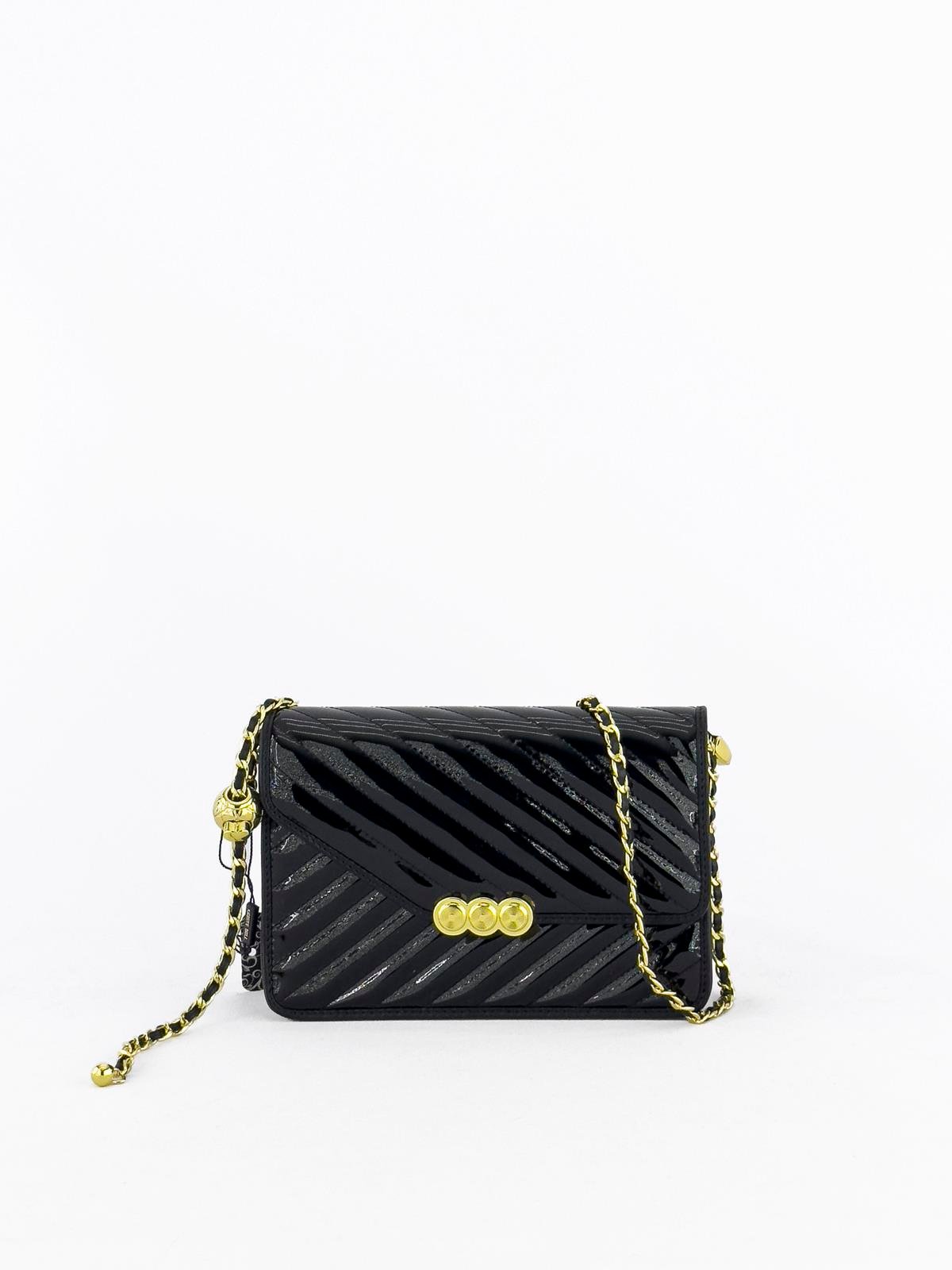 Kriste Bell Kadın Çanta Rugan Siyah 26468