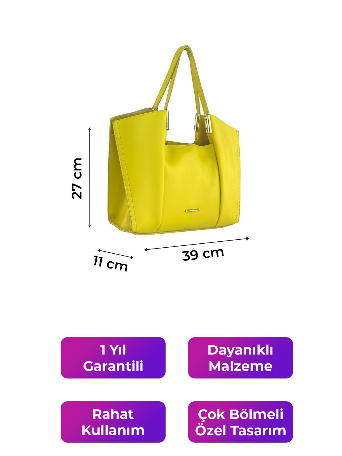 Kriste Bell Kadın Çanta Sarı 7151