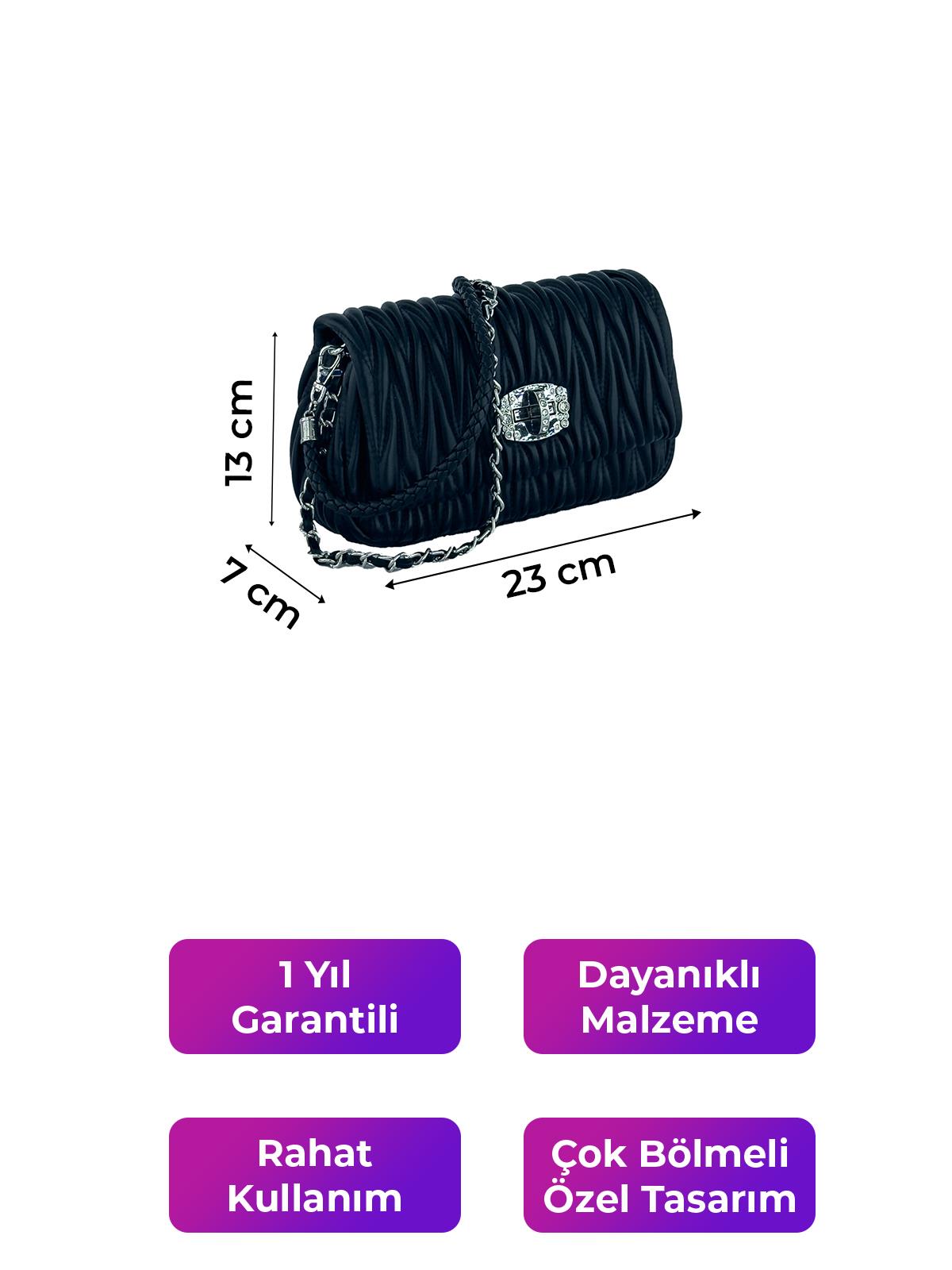 Kriste Bell Kadın Çanta Siyah 26382