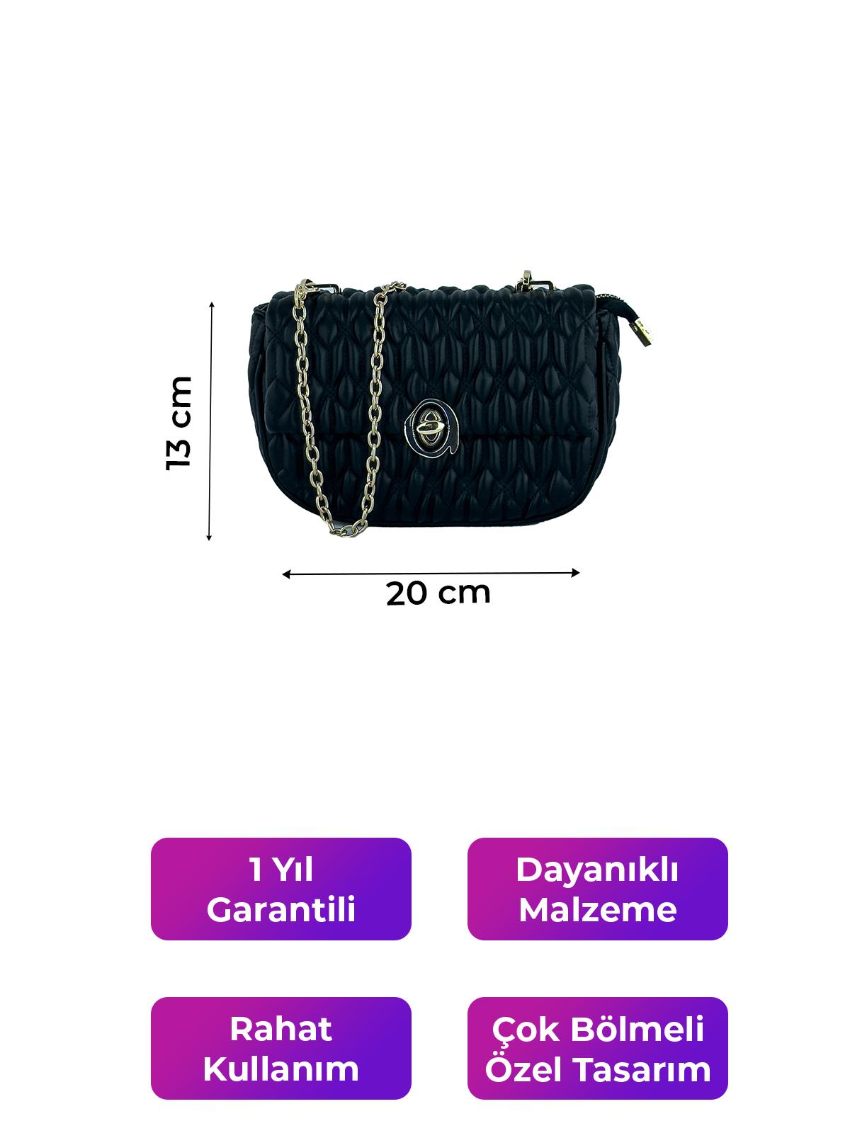 Kriste Bell Kadın Çanta Siyah 26408