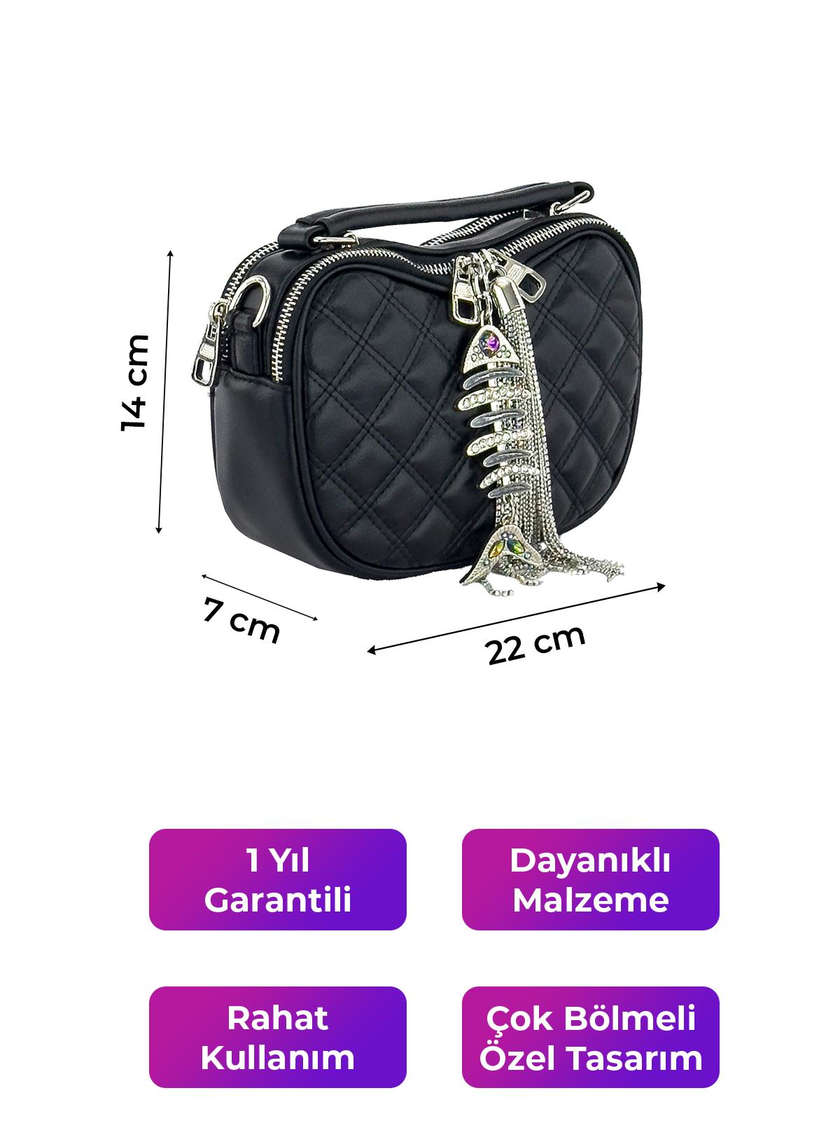 Kriste Bell Kadın Çanta Siyah 26471