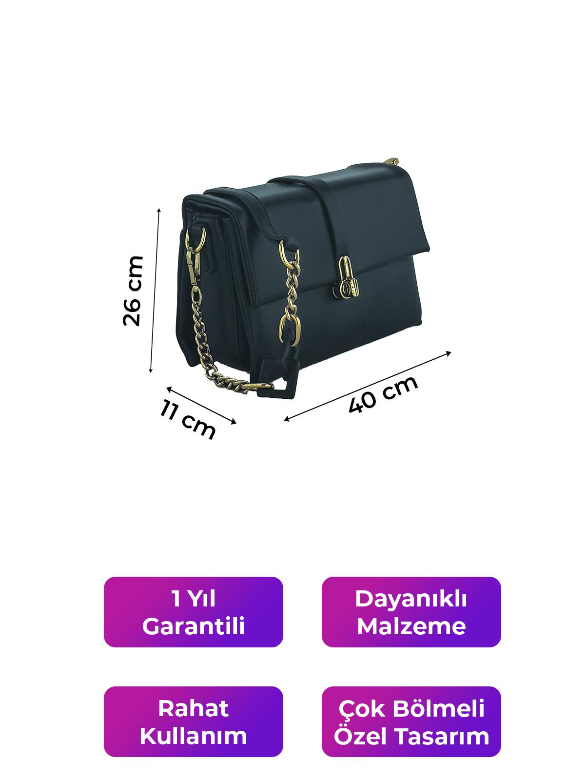 Kriste Bell Kadın Çanta Siyah 26542