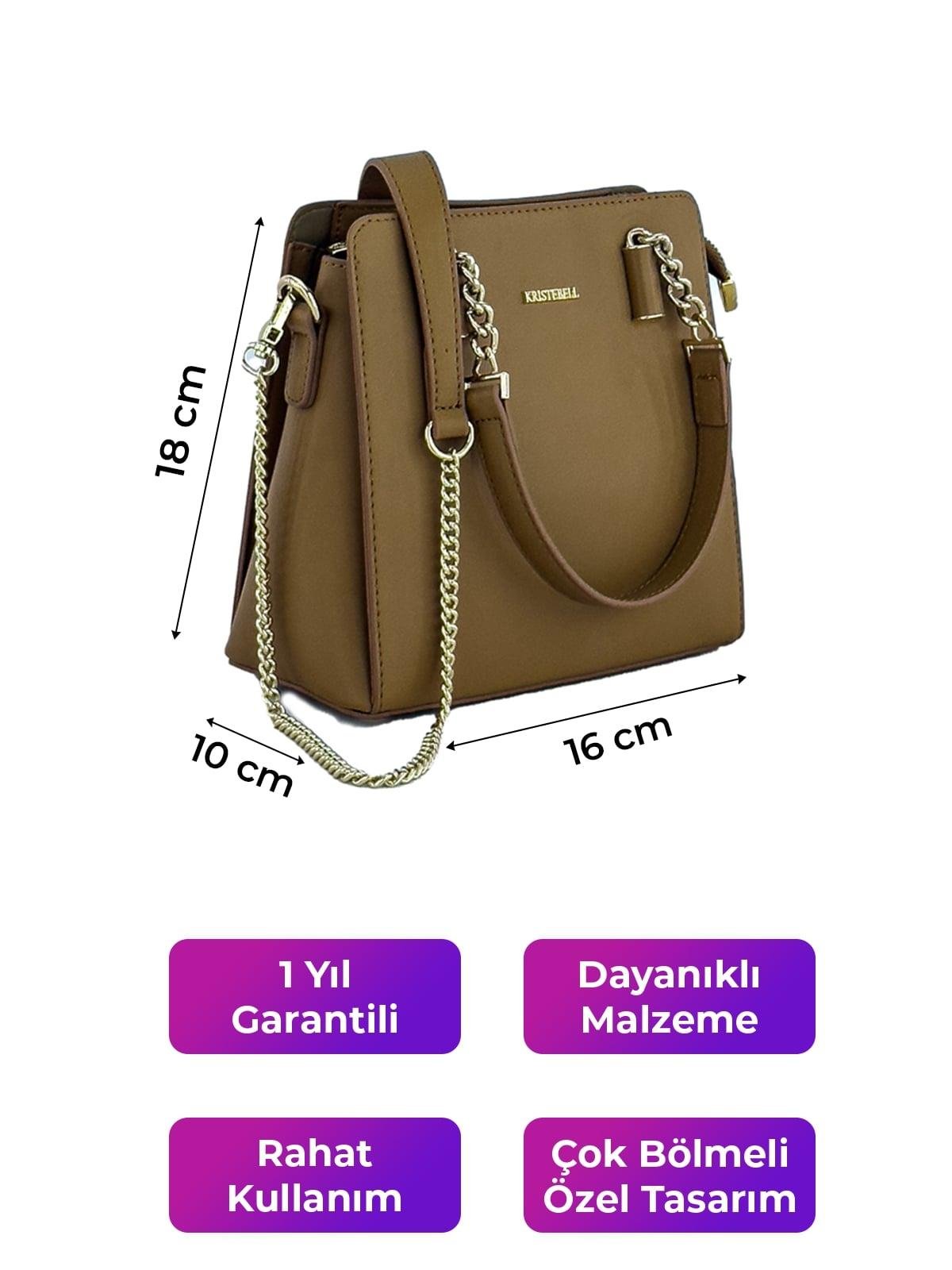 Kriste Bell Kadın Çanta Taba 7139