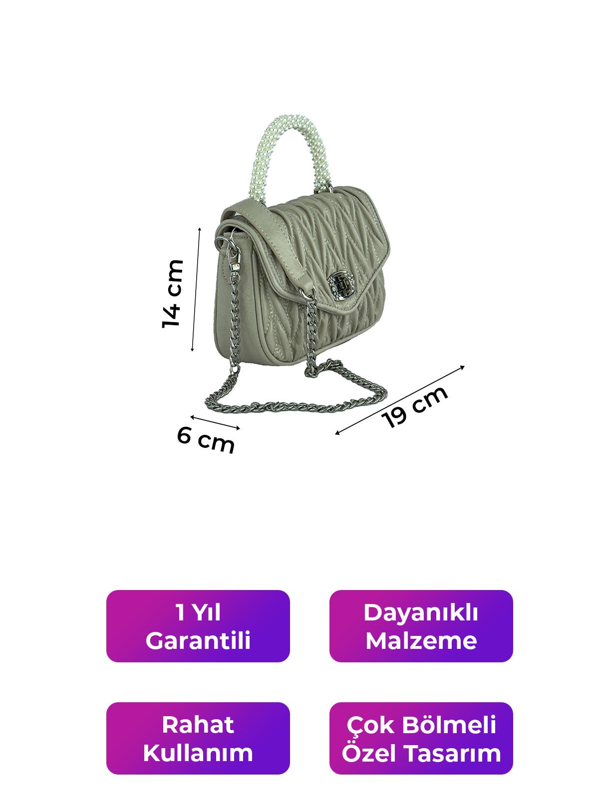 Kriste Bell Kadın Çanta Taupe 26383