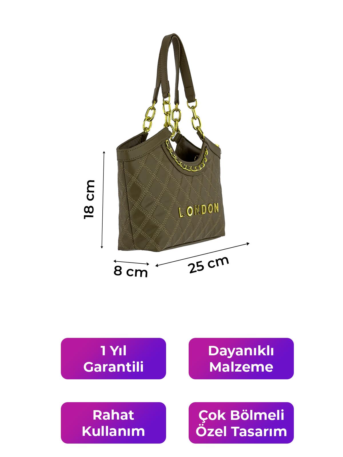 Kriste Bell Kadın Çanta Taupe 26500