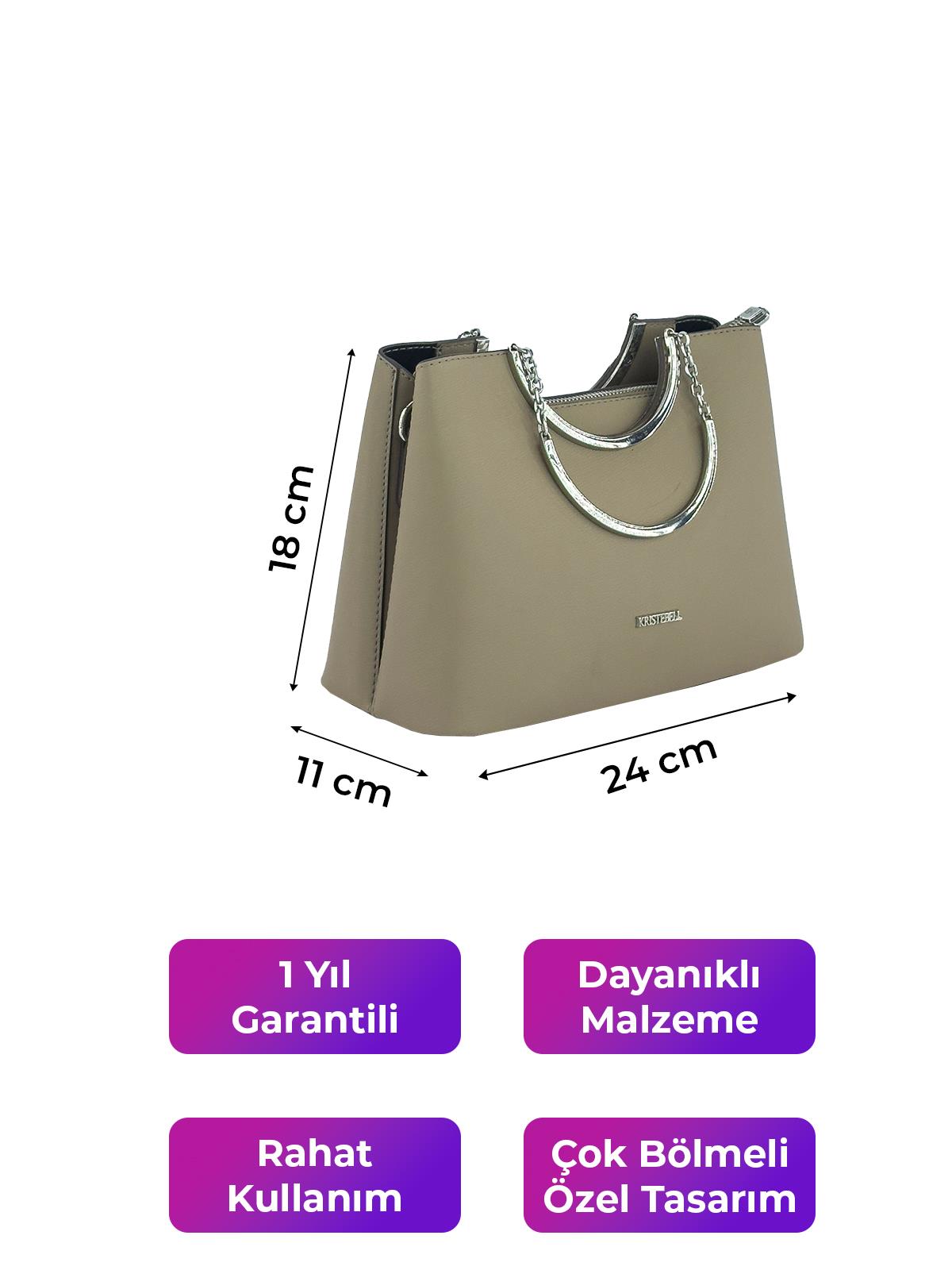 Kriste Bell Kadın Çanta Vizon 7140