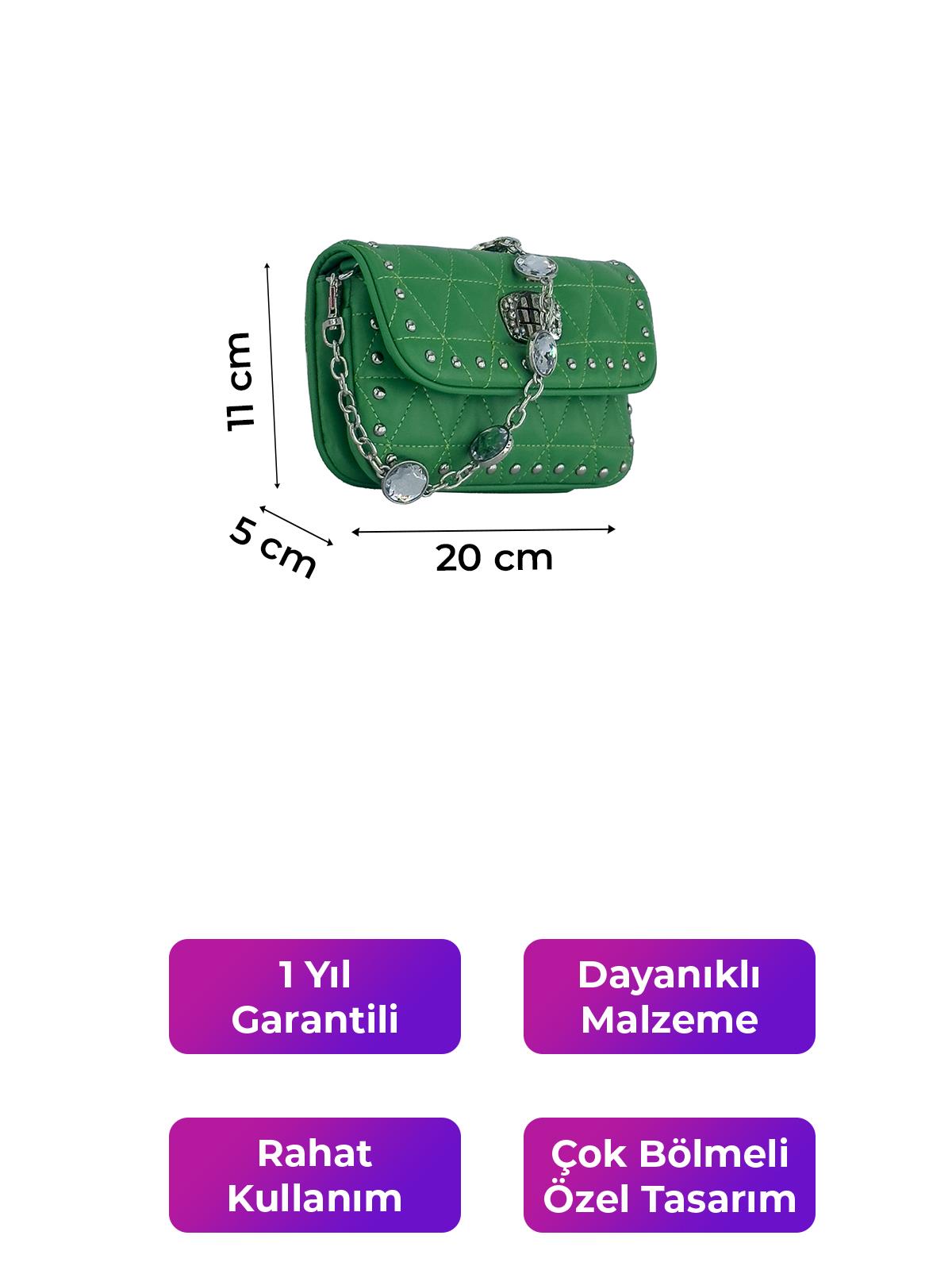 Kriste Bell Kadın Çanta Yeşil 26409