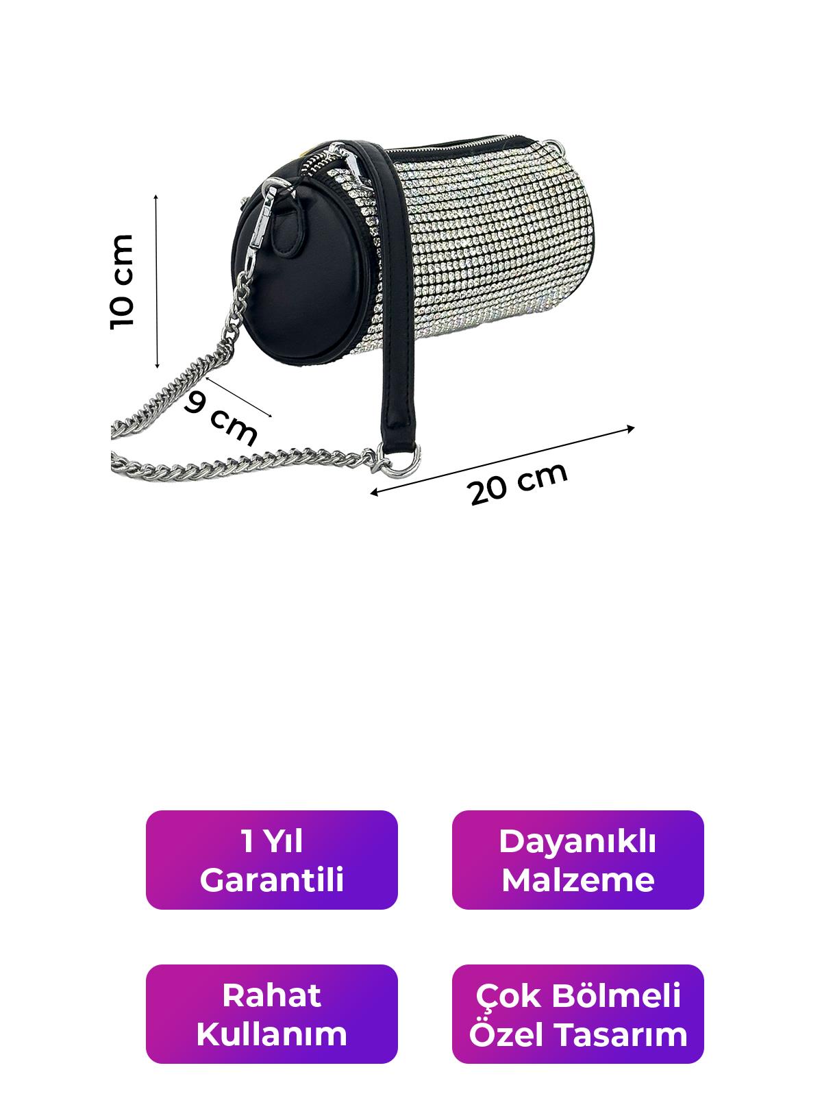 Kriste Bell Kadın Çantası Çapraz Askılı Siyah 26313