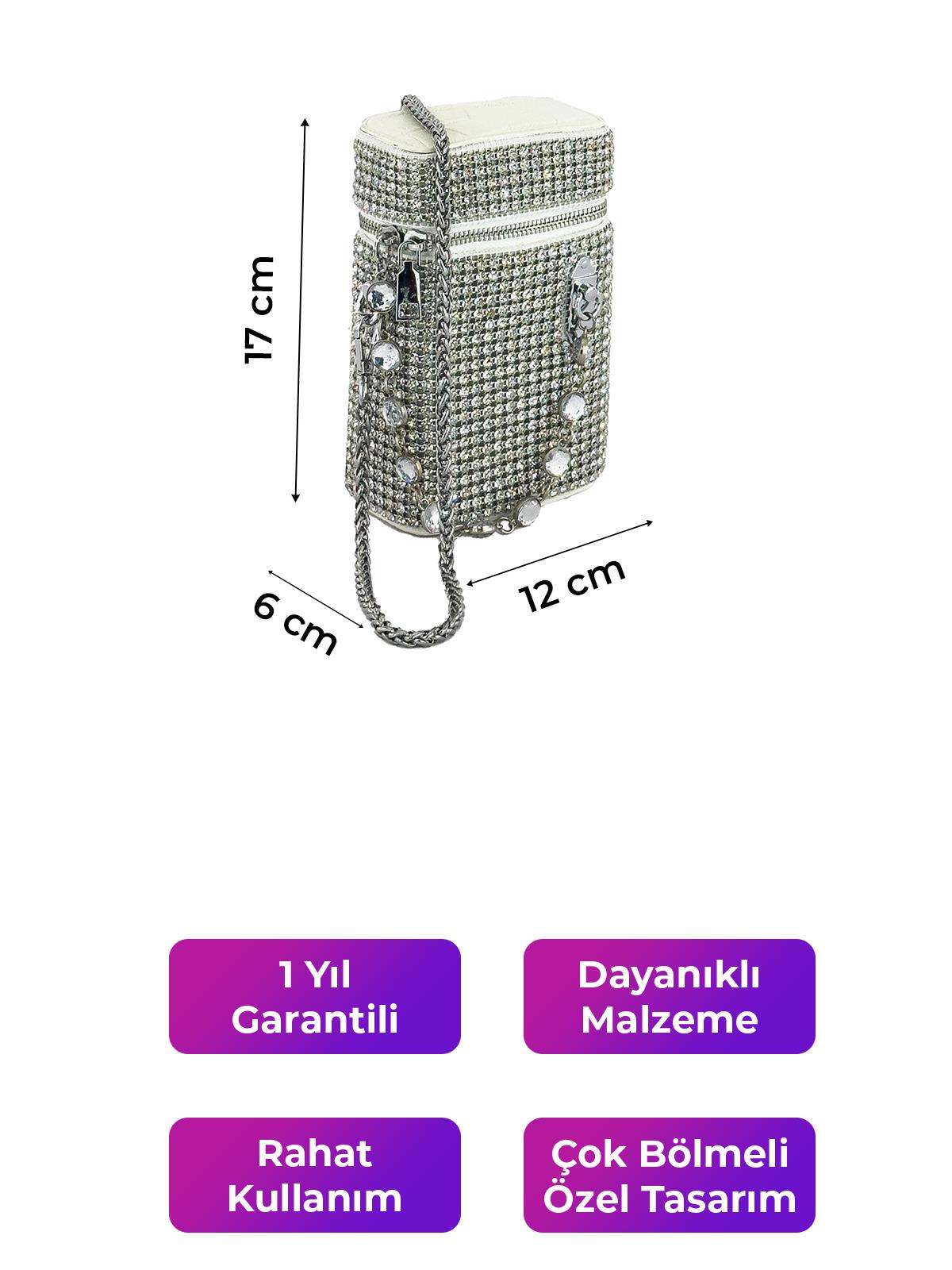 Kriste Bell Kadın Çantası Çapraz Askılı Beyaz 26320